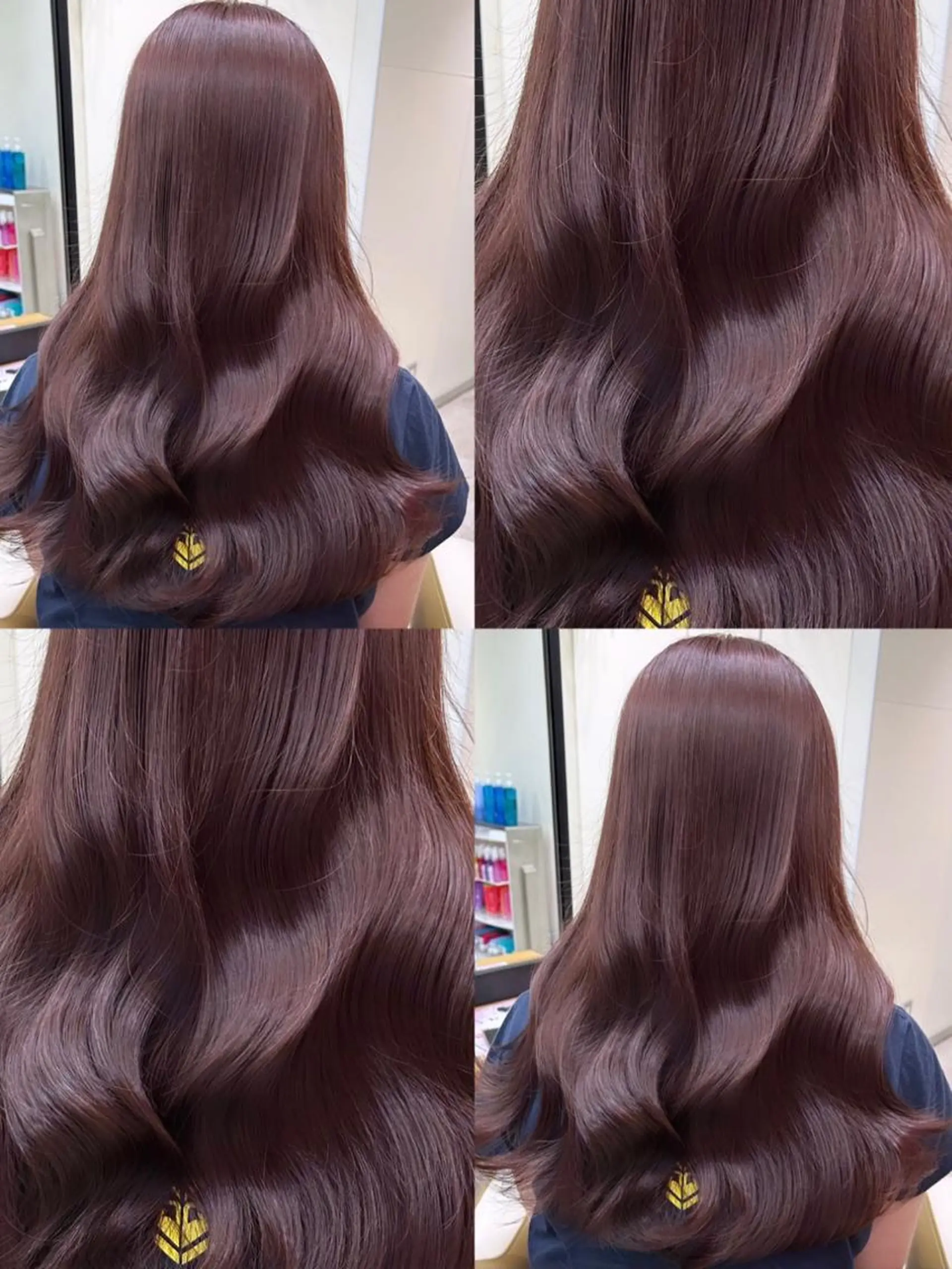 ロング カラー ブリーチなしWカラー 🎀韓国ヘア/amiのヘアスタイル