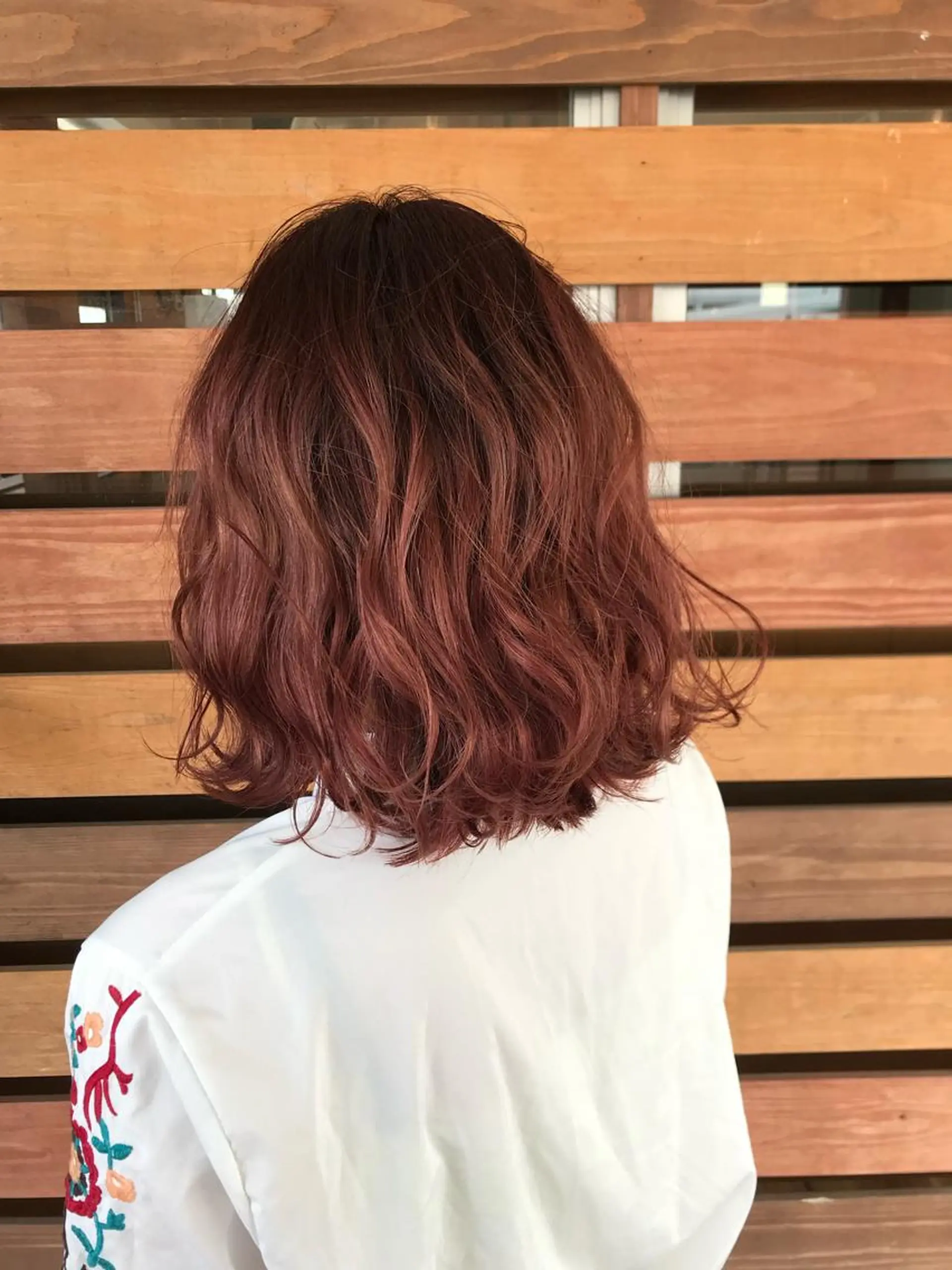 ミディアム カラー カット ヘアカラー トリートメント NAO ☆のヘアスタイル