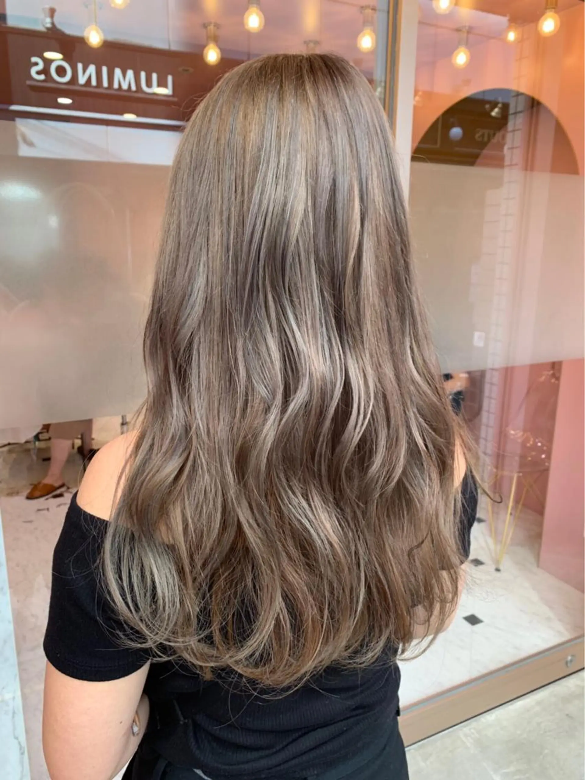 ロング カラー RIYA❤︎ Aujuaソムリエのヘアスタイル