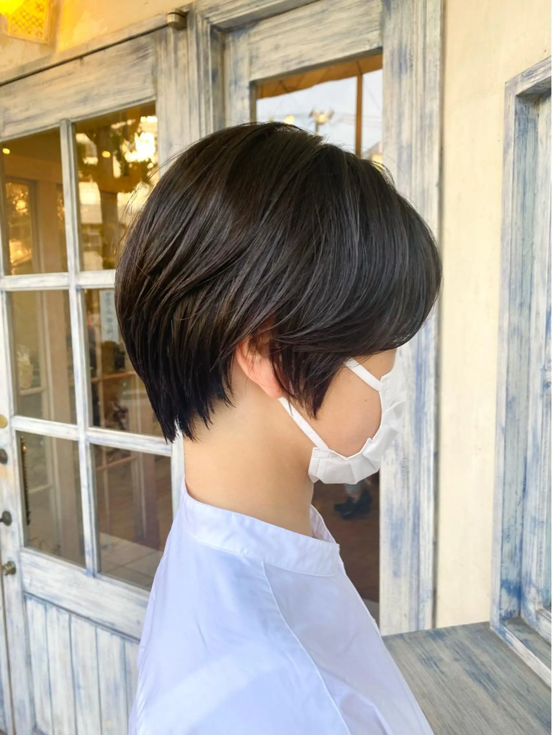 ショート ショートヘア 森 早希絵のヘアスタイル