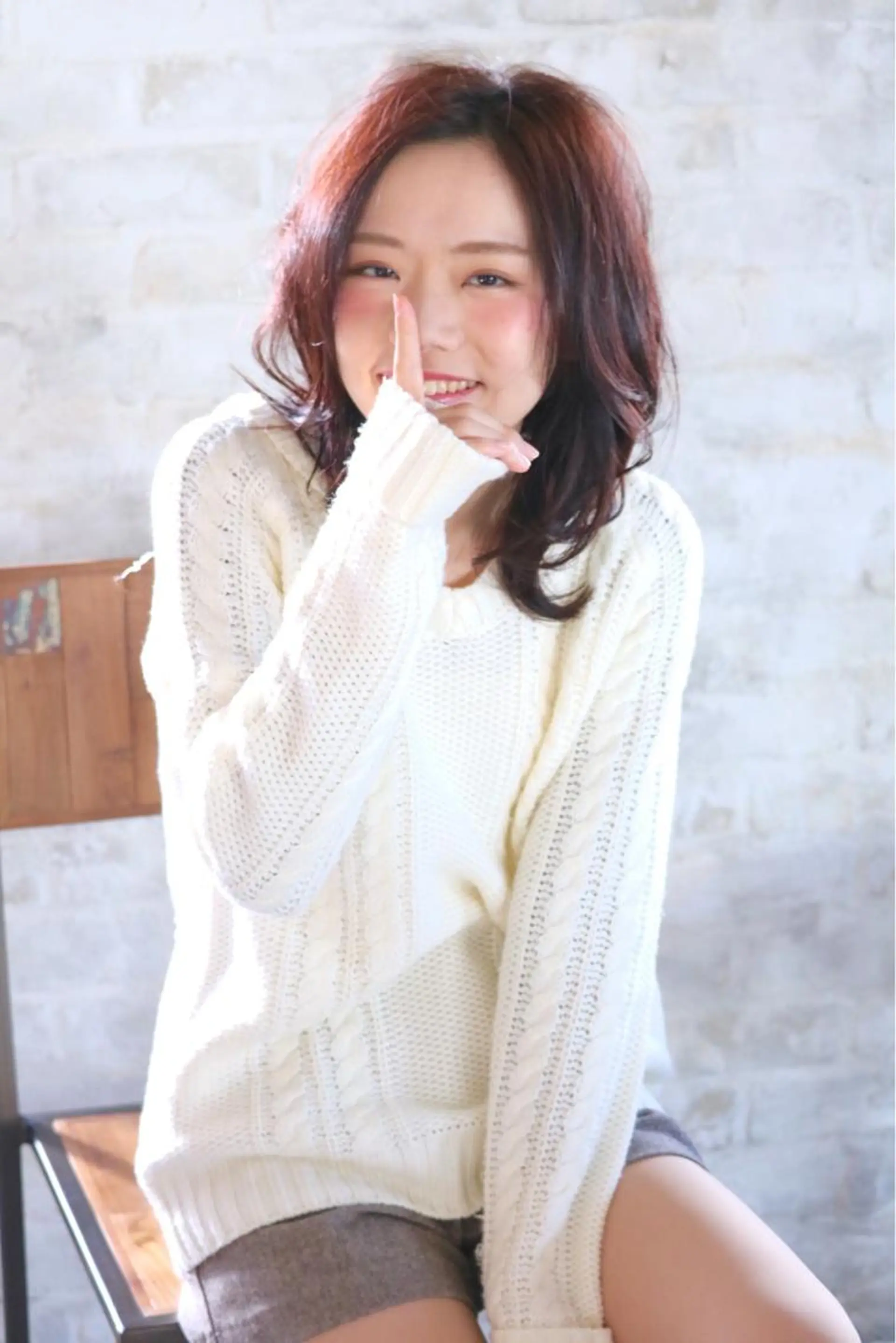 ミディアム カラー Calenda/ パーソナル美髪サロンのヘアスタイル