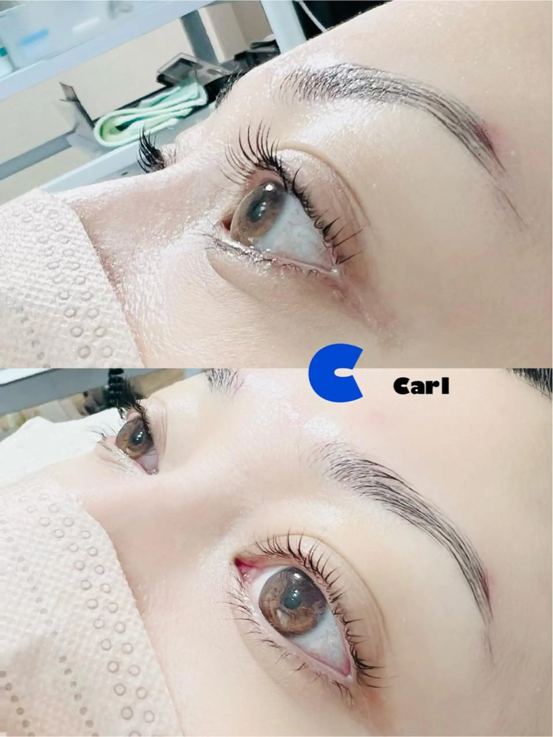 マツエク・マツパ ケラチンラッシュリフト バインドロック Cカール キュート フラットラッシュ マツパ eyelash presh yukaのマツエク・マツパデザイン