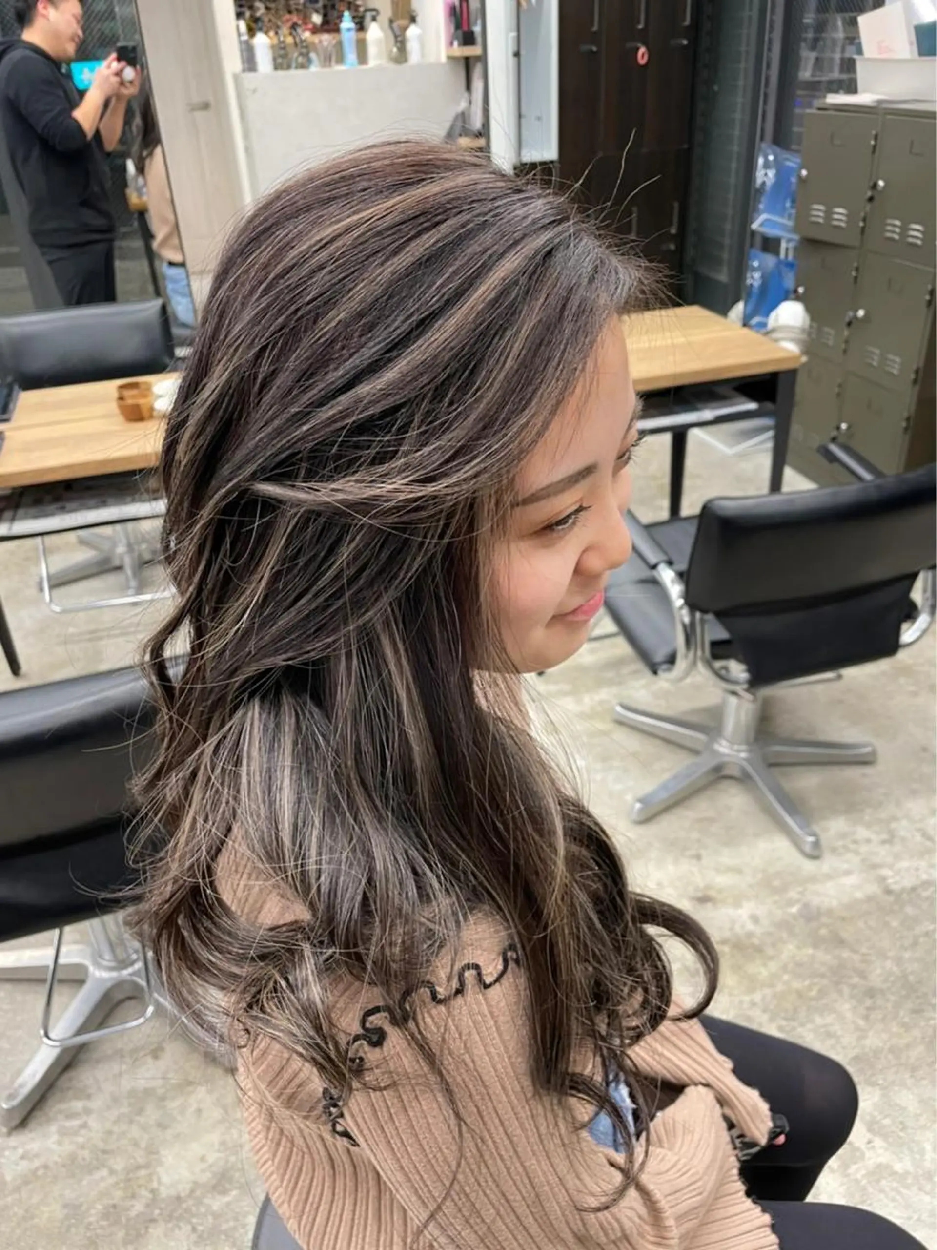 カラー ヘアアレンジ ヘアローラン所属・💕 manaka🌺のヘアスタイル