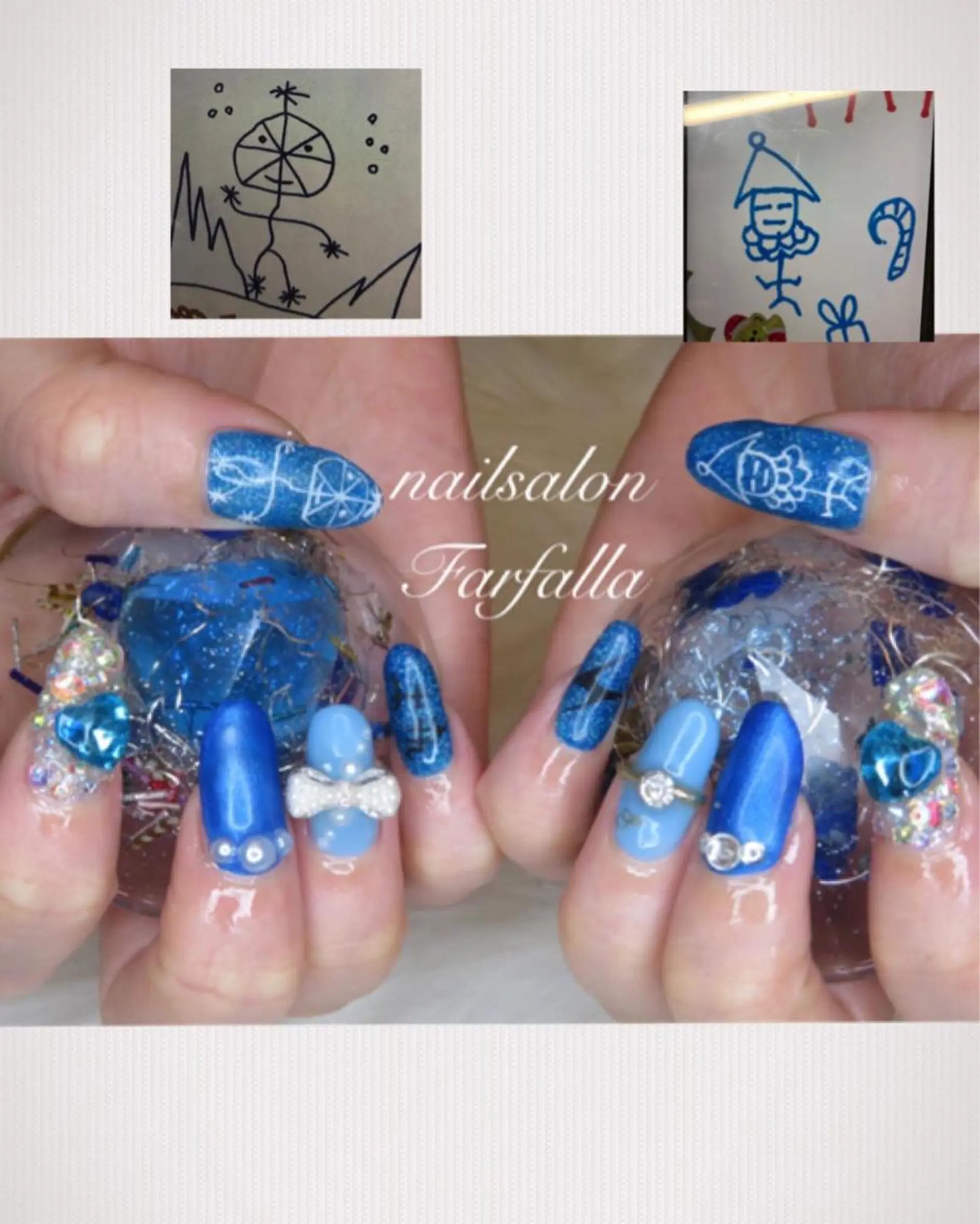 ネイル Farfalla Kieのネイルデザイン