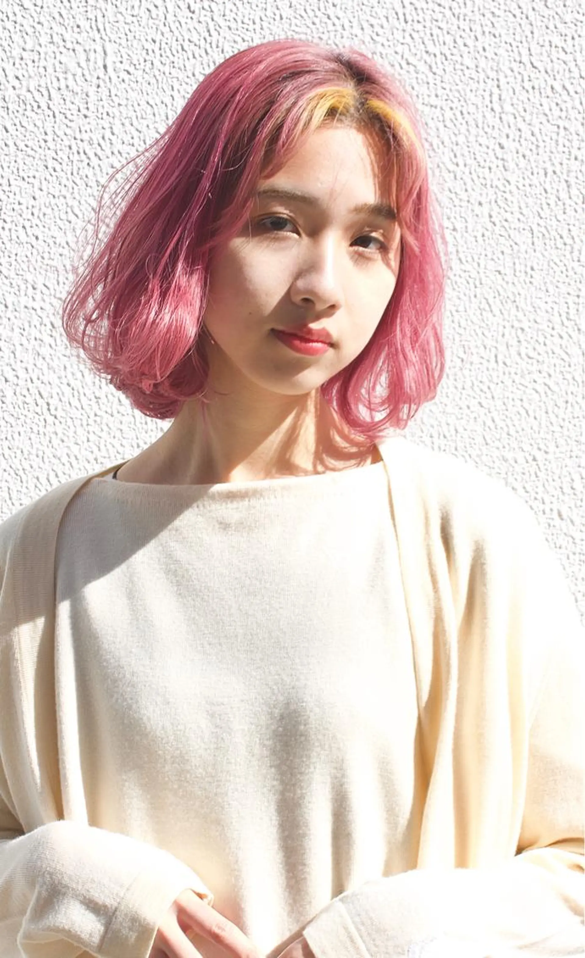 ミディアム ボブ CiNEMA daikanyama所属・透明感カラー🫧 今泉健太のヘアスタイル