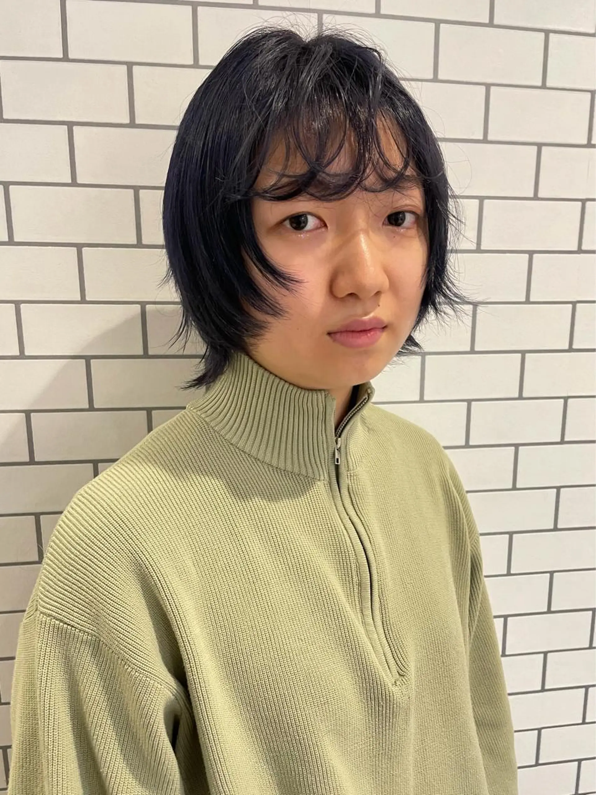 ショート カラー ofF élua所属・もりしま あやかのヘアスタイル