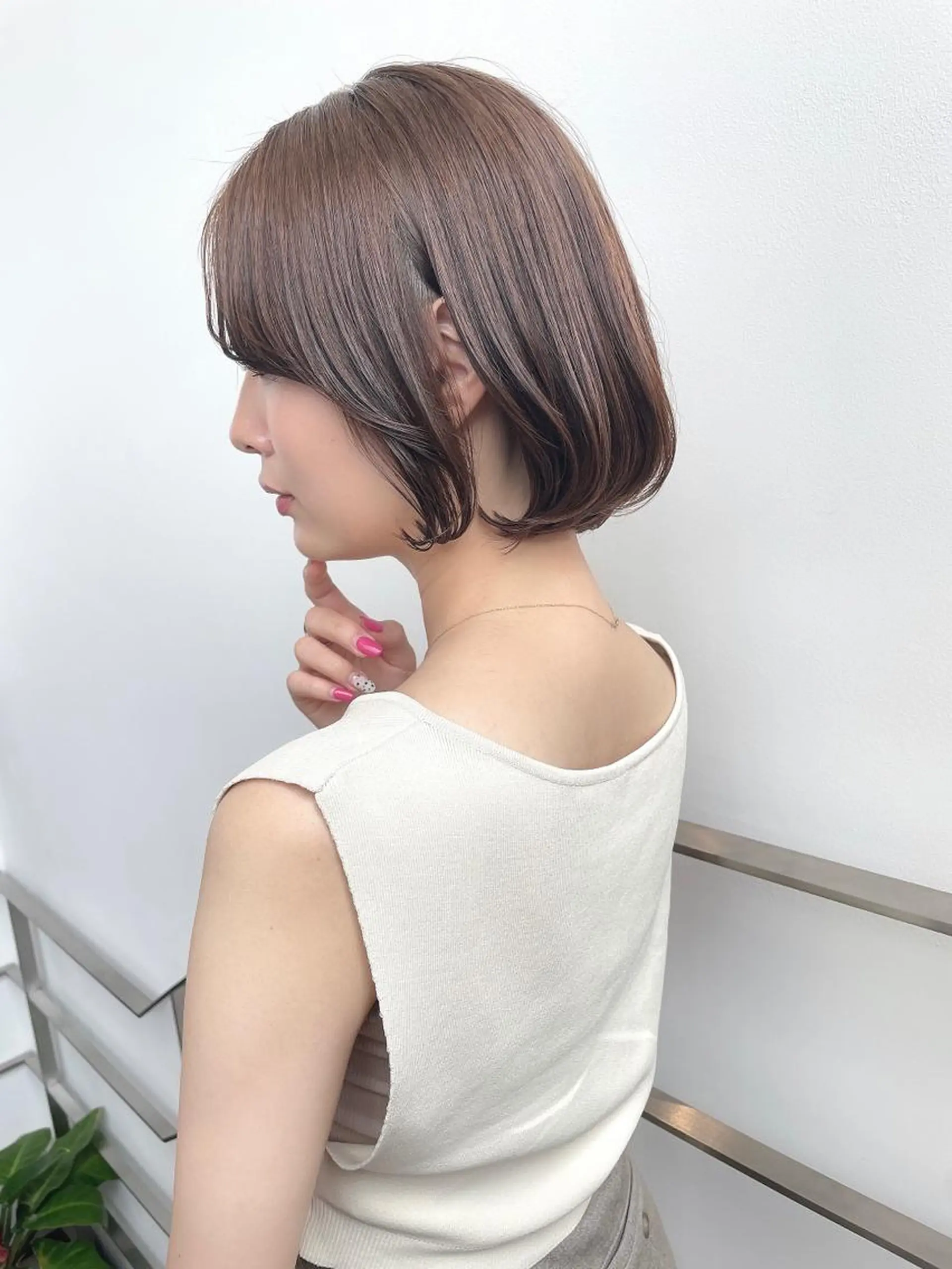 ショート カラー ヘアアレンジ ネイル マツエク・マツパ soigné所属・髪質改善カラー ショートボブ専門のヘアスタイル