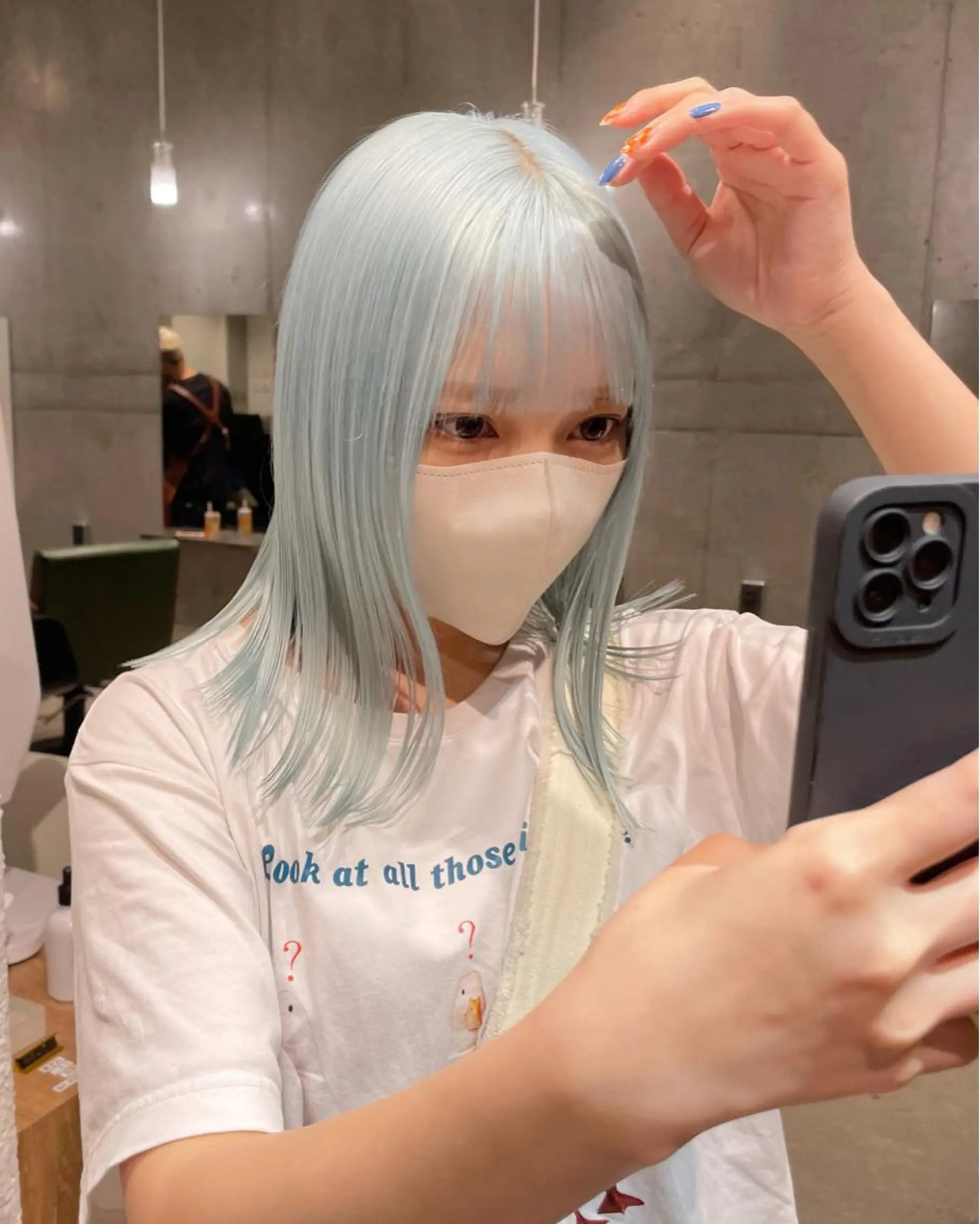 ミディアム カラー ヘアアレンジ ブリーチ MONIQA所属・🐲RYUKI メンズブリーチのヘアスタイル