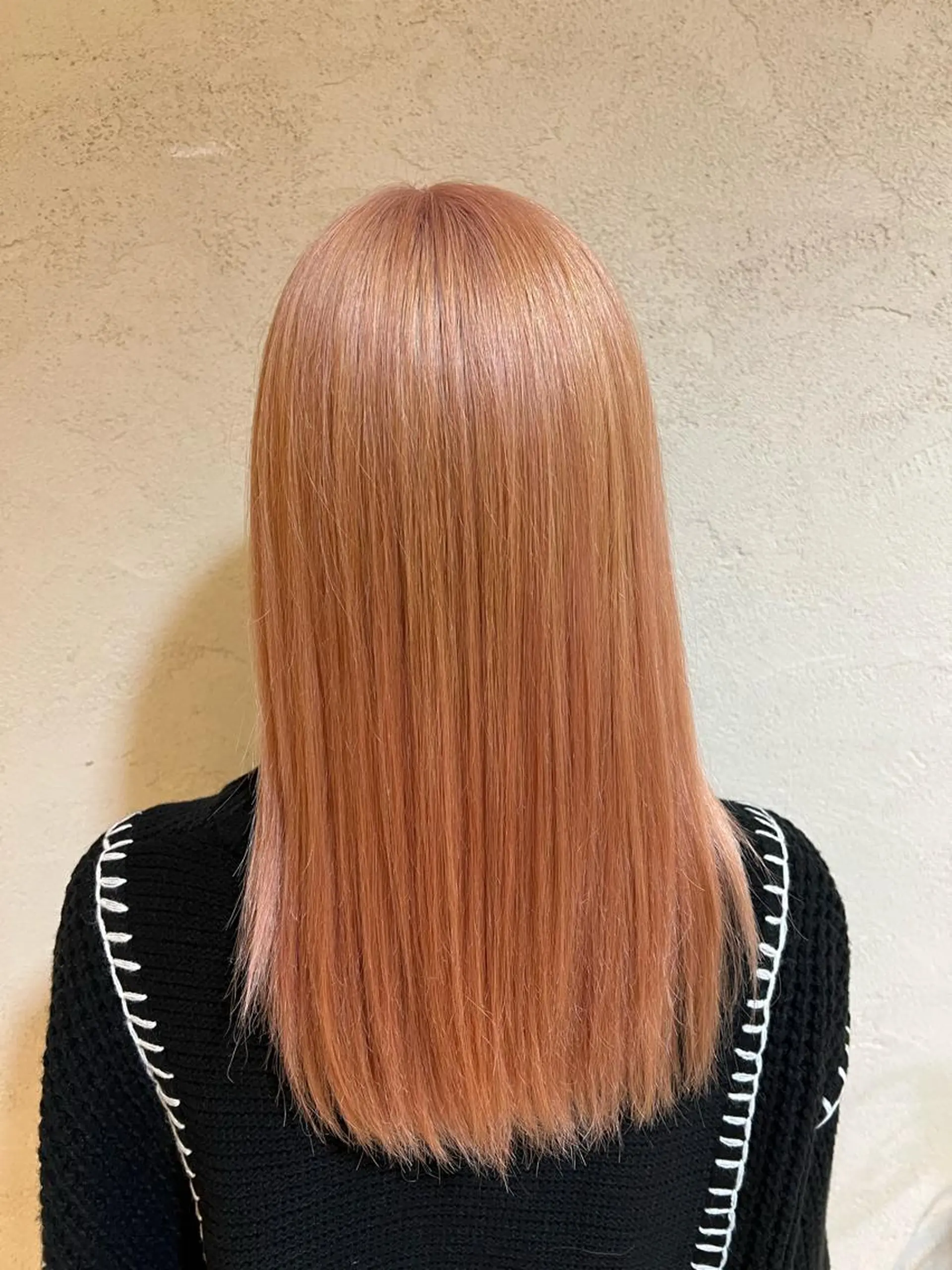 セミロング カラー 竹添 有梨沙のヘアスタイル