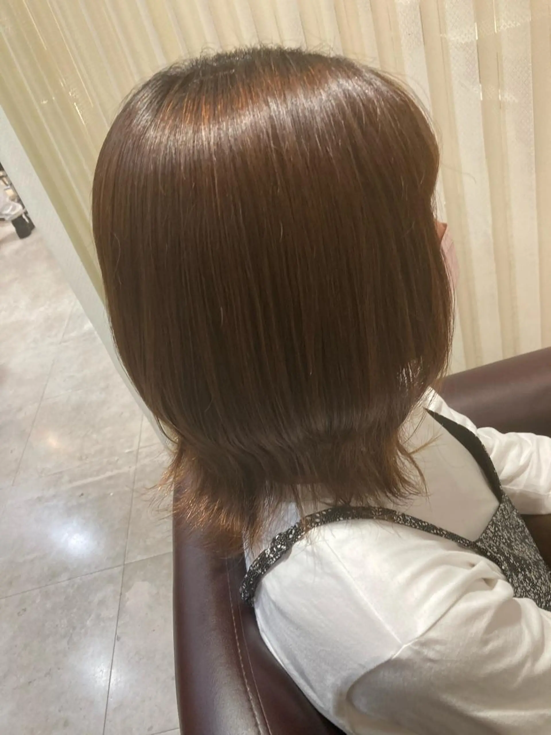 ミディアム 髪質改善/透明感 カラー/内藤有須加のヘアスタイル