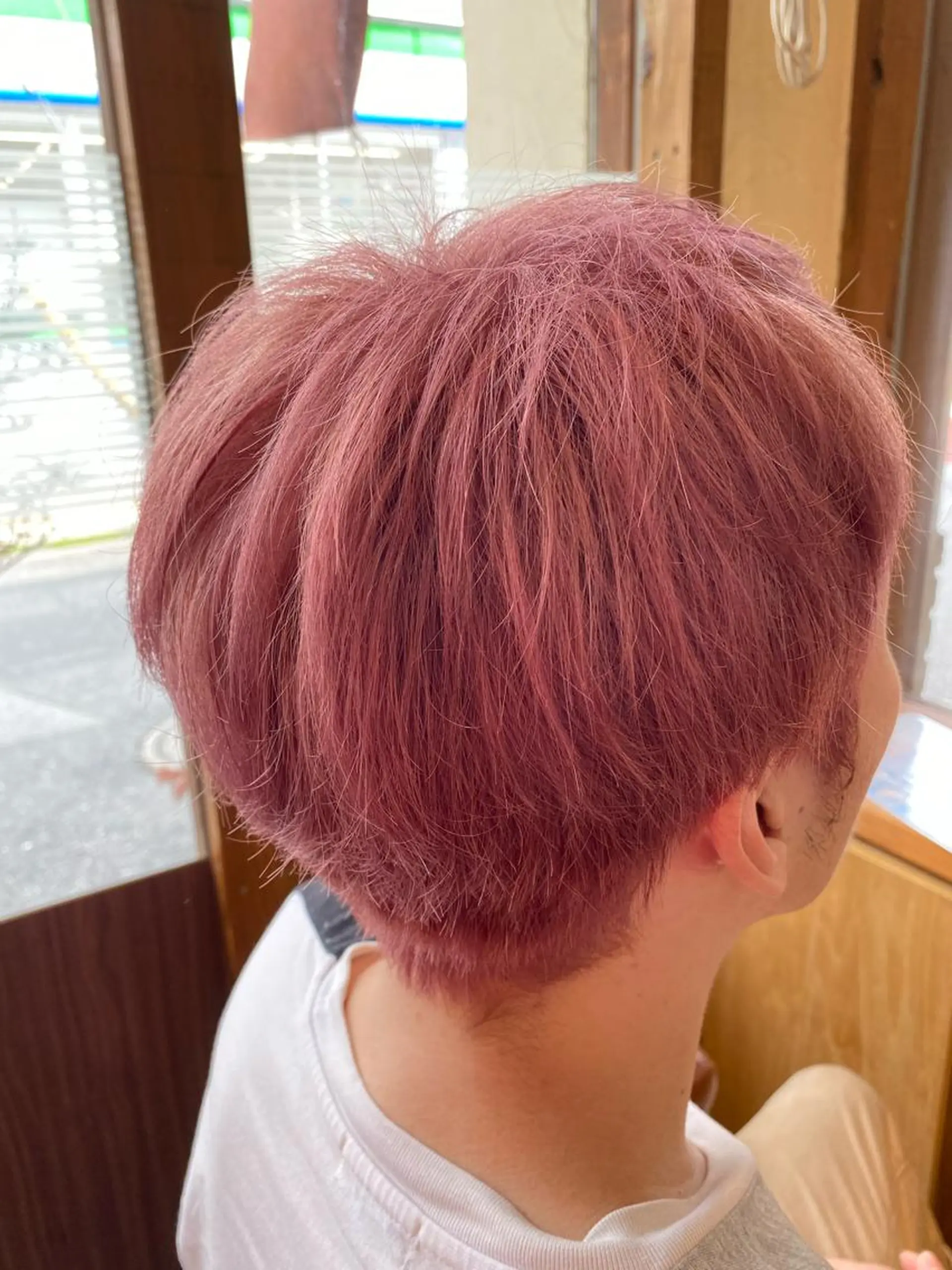 ショート カラー パーマ ヘアアレンジ メンズ キッズ ネイル マツエク・マツパ emu所属・🌈髪質改善・美髪矯 正・平野瀬乃🌈のヘアスタイル
