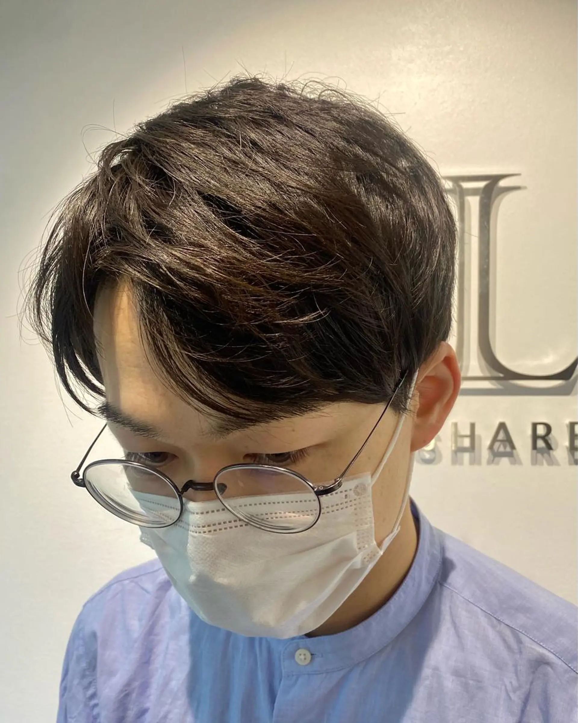 ショート メンズ フェードカット モヒカン マッシュ メンズショート ソフトモヒカン カット HANA ハナのヘアスタイル