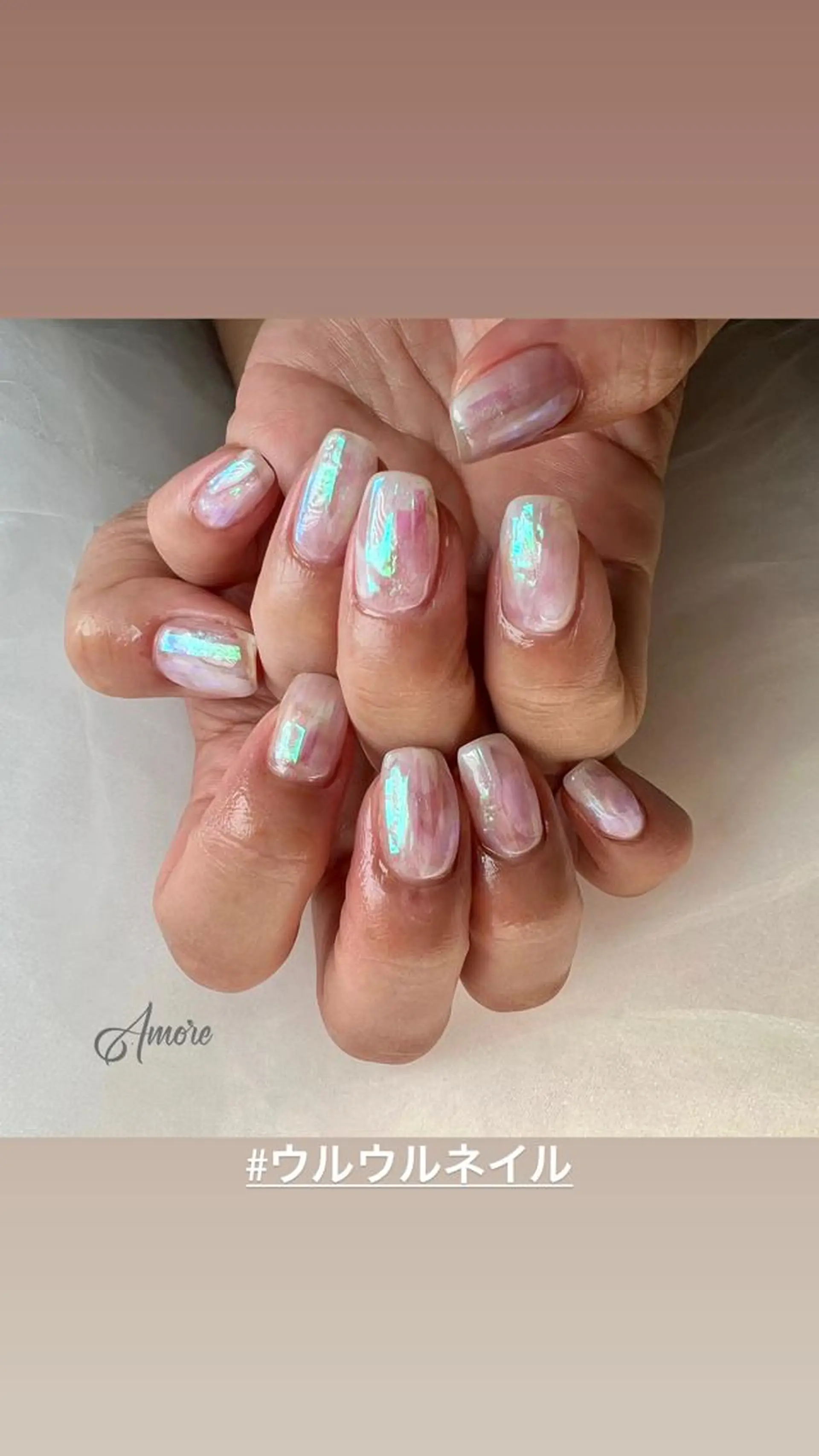 ネイル ジェルネイル 韓国ネイル ミラーネイル オフィスネイル パラジェル You kyehwaのネイルデザイン