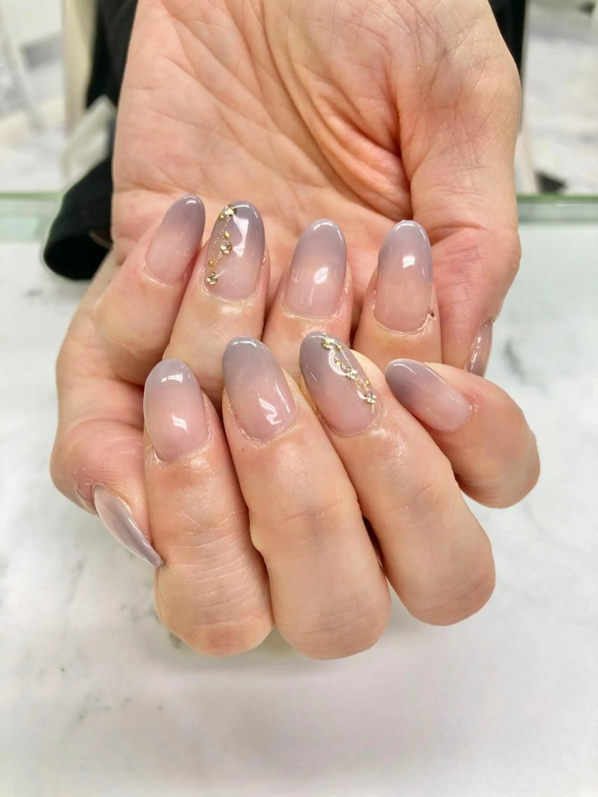 ネイル アートネイル グラデーション Mojyam nail所属・松本 実咲のネイルデザイン