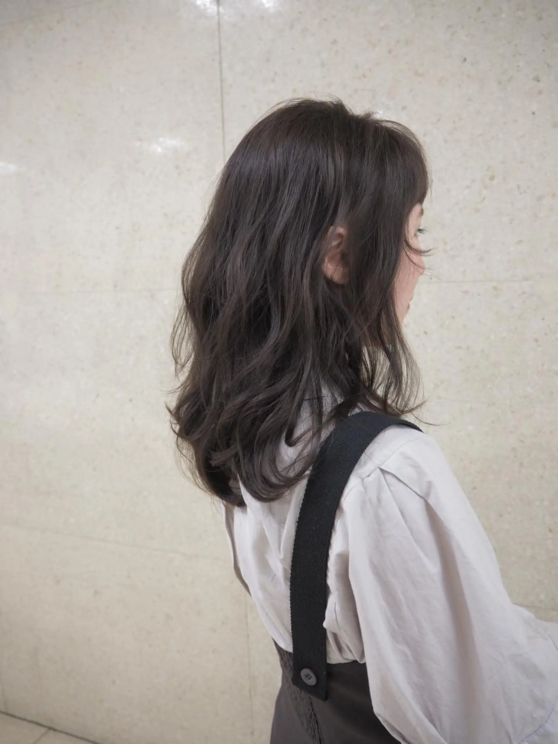 ミディアム カラー カット トリートメント 菅村 勇亮のヘアスタイル