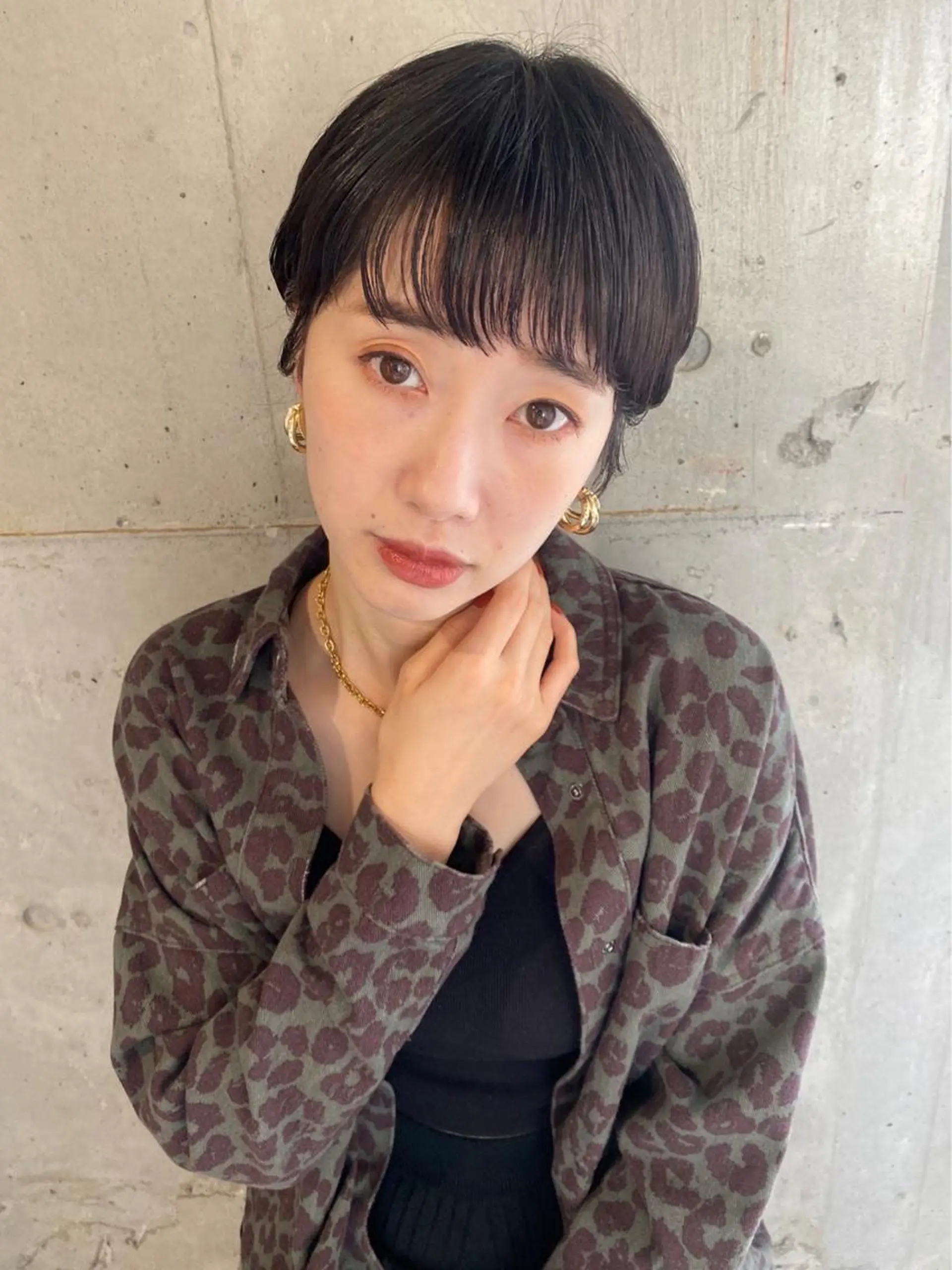 ショート カラー ヘアアレンジ ショートヘア カット トリートメント lani 天神大名/ブリーチのヘアスタイル