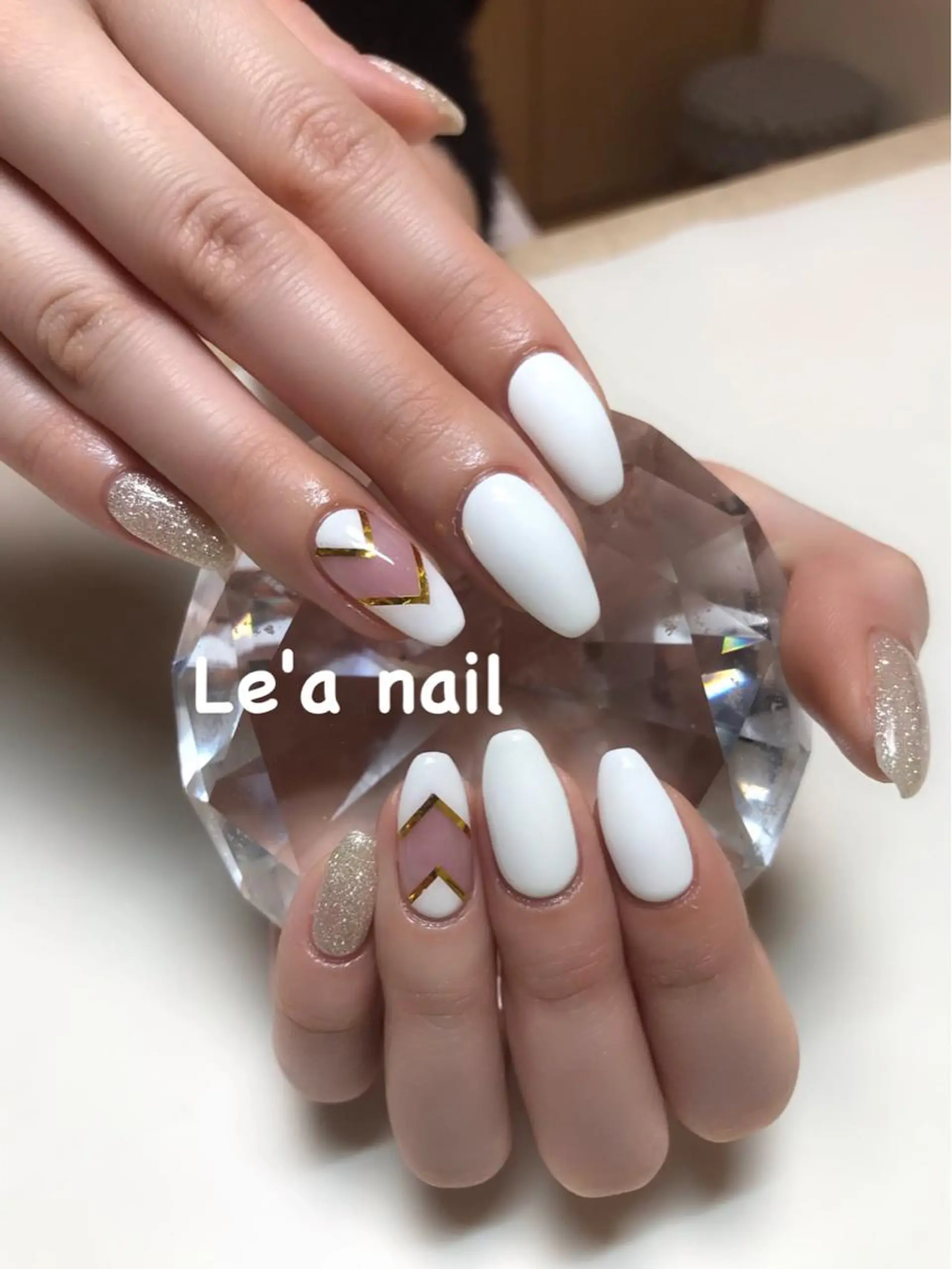 ネイル シンプルネイル 'mm所属・'mm  (ミリ) ＭＡＮＡＭＩのネイルデザイン