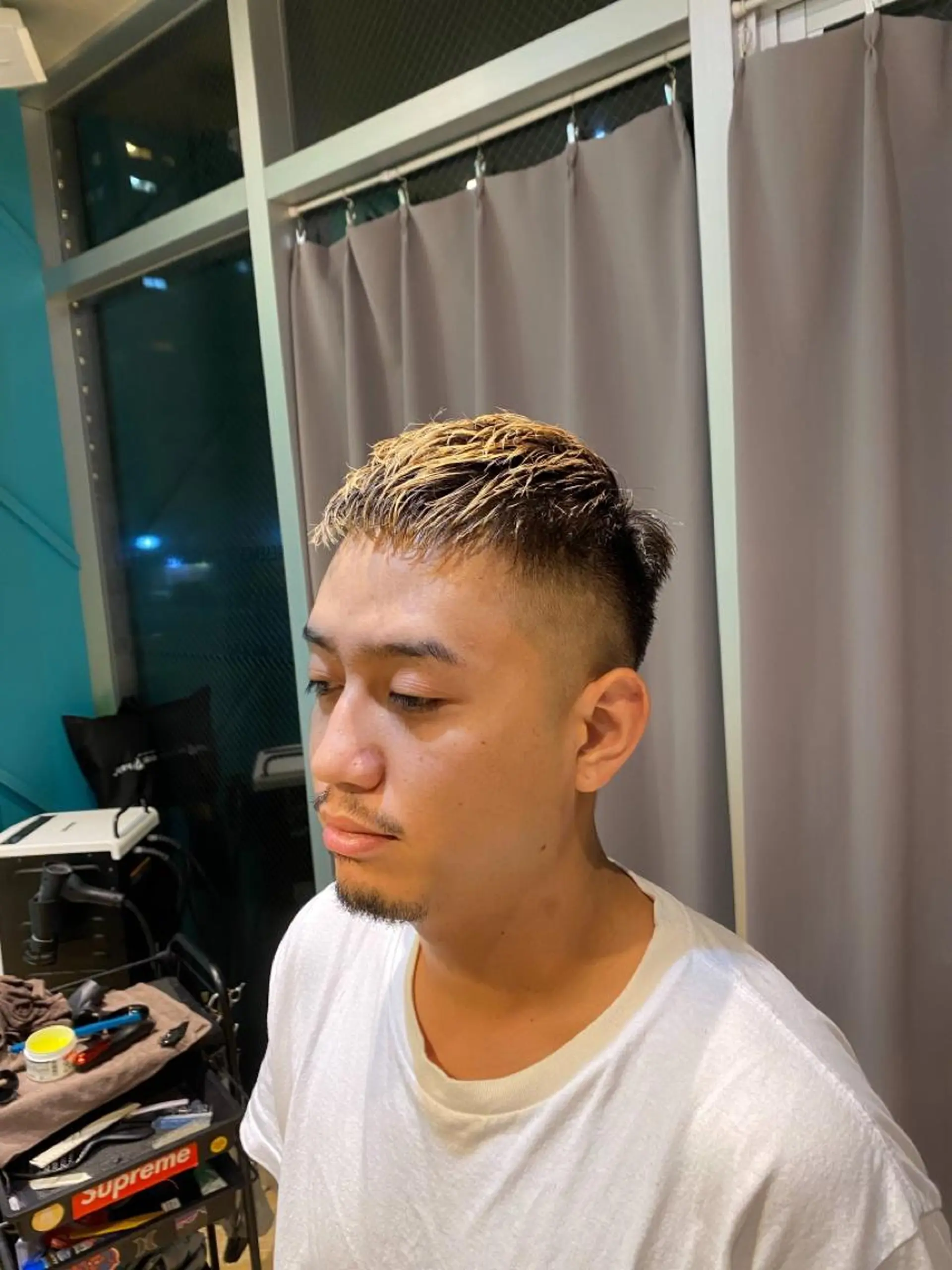 ショート メンズ 🌈艶カラー× メンズパーマ永埜🌈のヘアスタイル