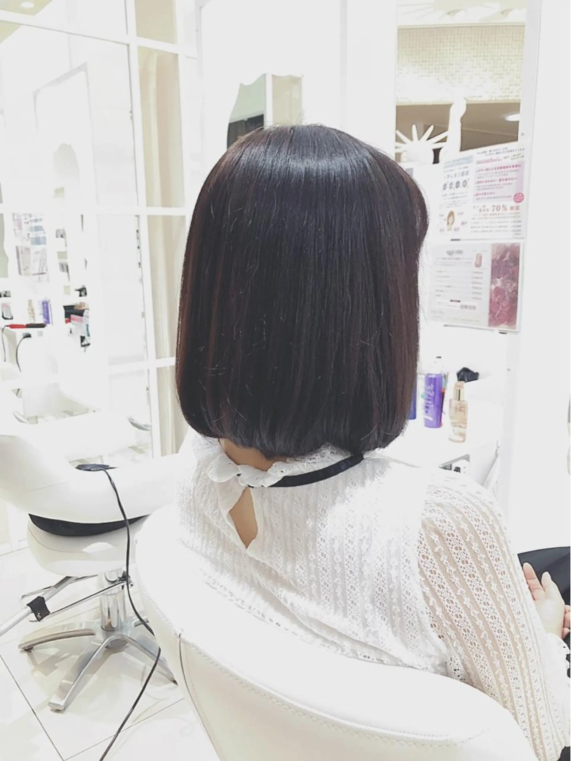ミディアム カット ヘアカラー トリートメント セレスト心斎橋所属・上田 篤史のヘアスタイル