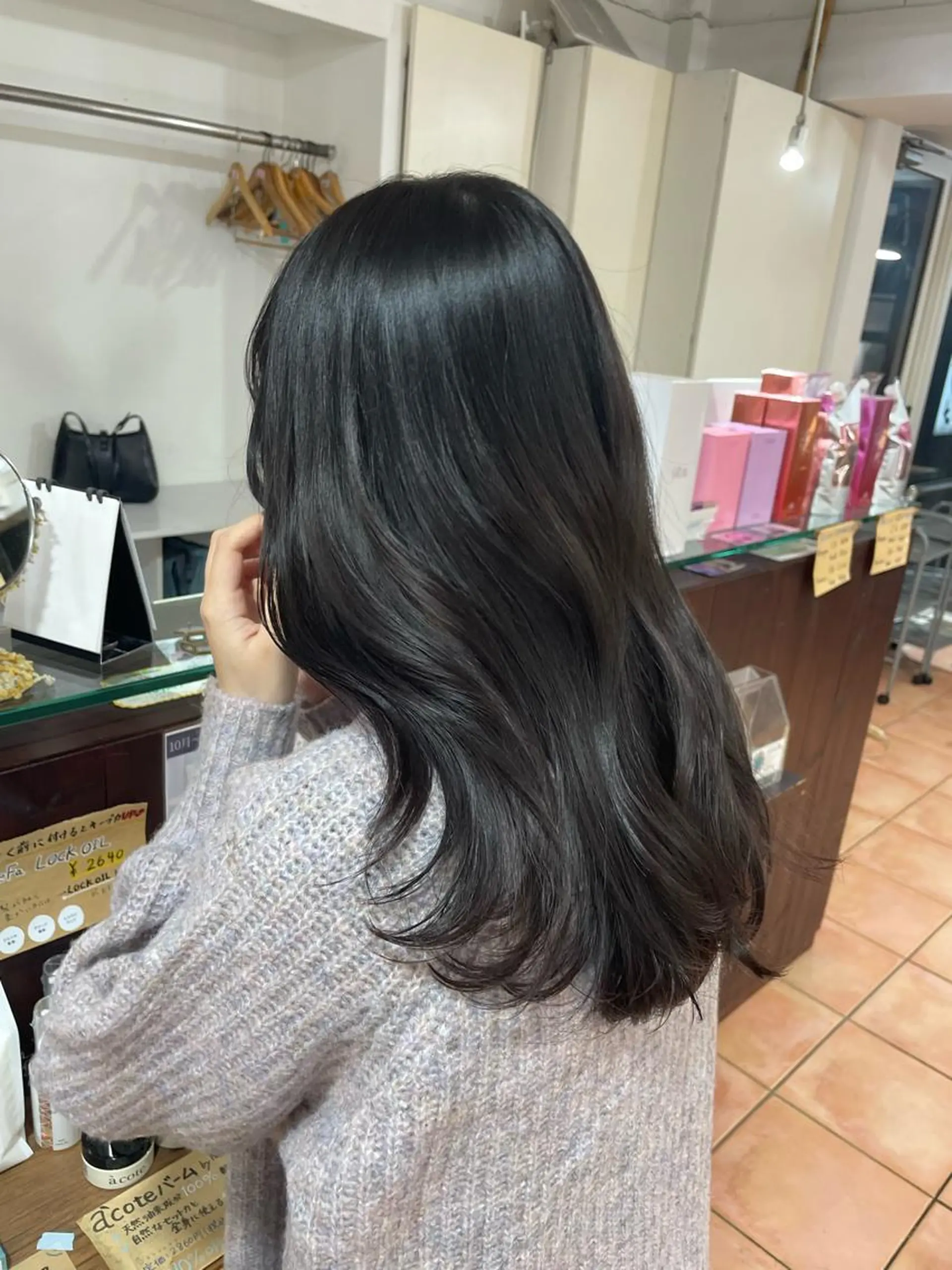 ロング カラー 透明感カラー 🦋透明感 艶カラー Rie🦋のヘアスタイル