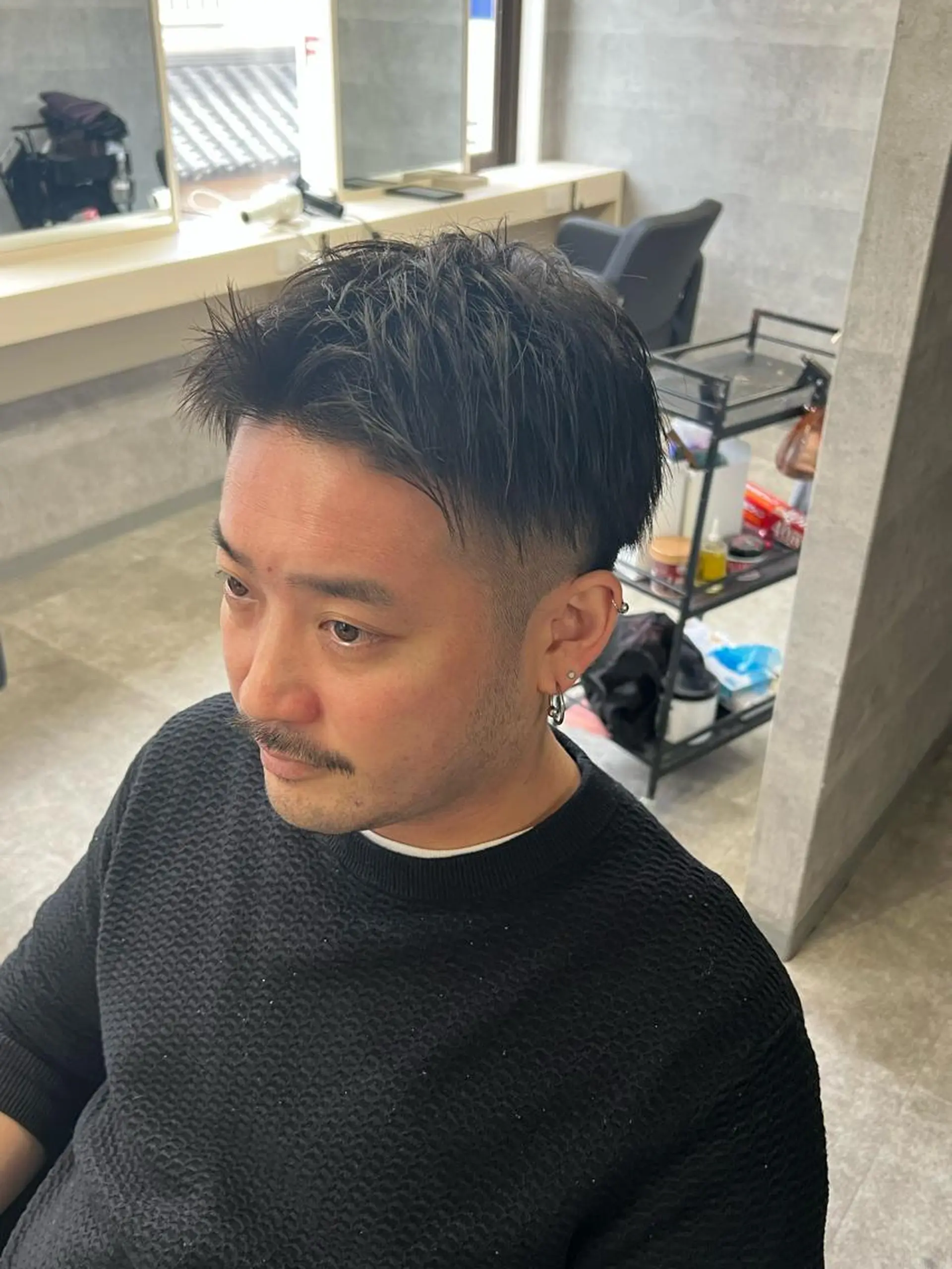 ショート メンズ メンズベリーショート ベリーショート ショートヘア 高階 晃一 /レイヤーカットのヘアスタイル
