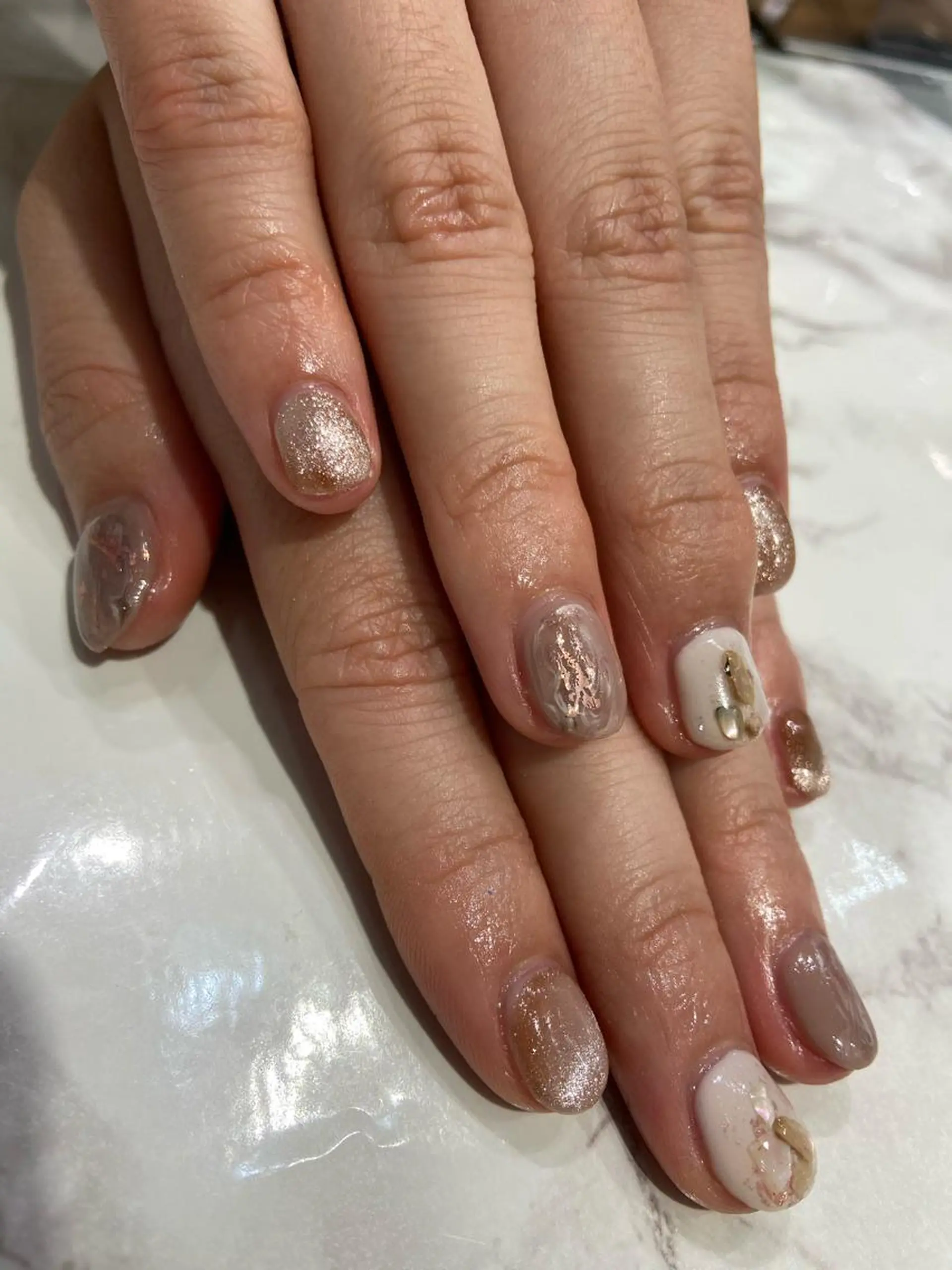 ネイル 🧸プルエクステ❤︎ ネイルKAO🧸のヘアスタイル