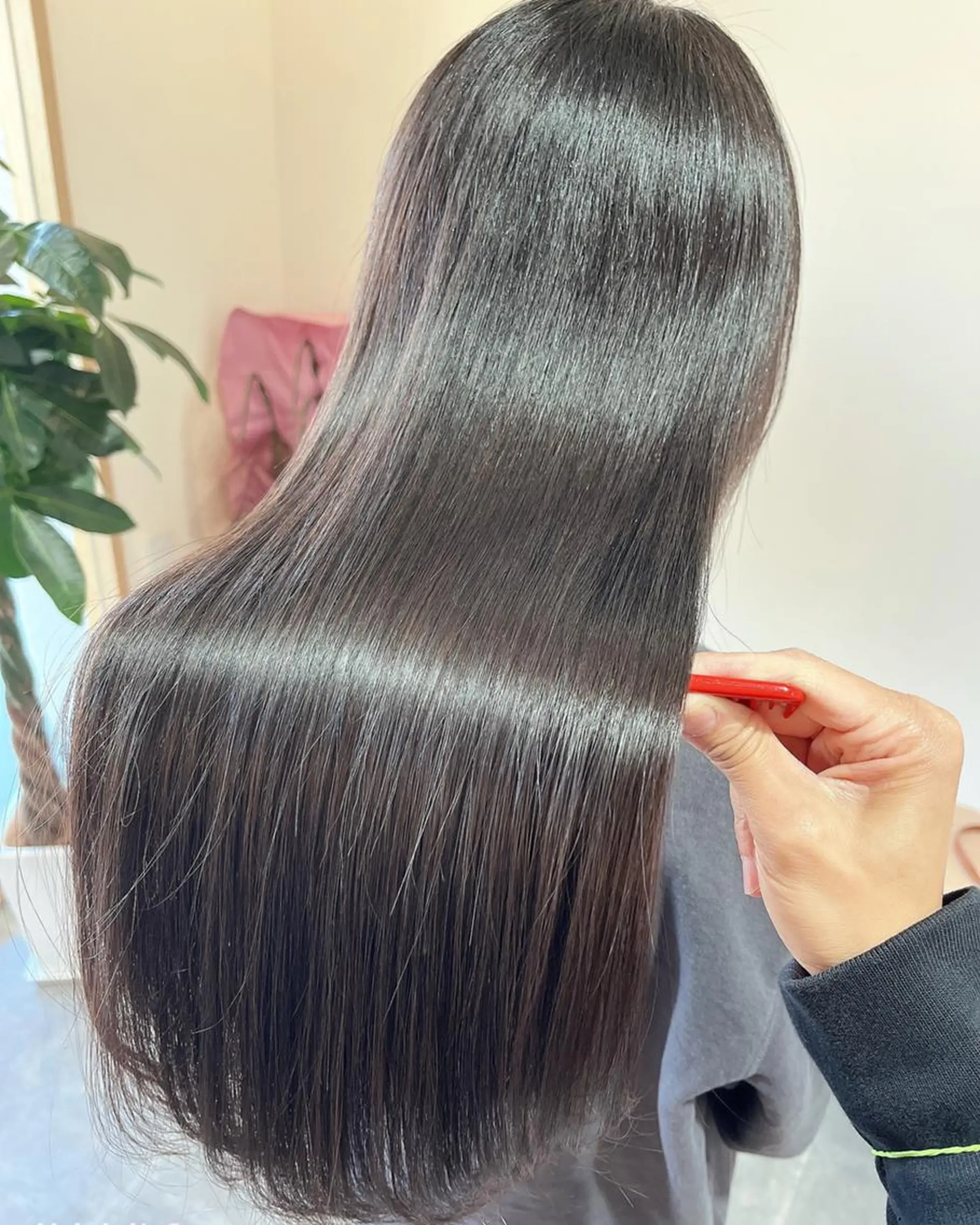 セミロング カット ヘアカラー トリートメント 🌸ママ美容師🌸 高念枝里子のヘアスタイル