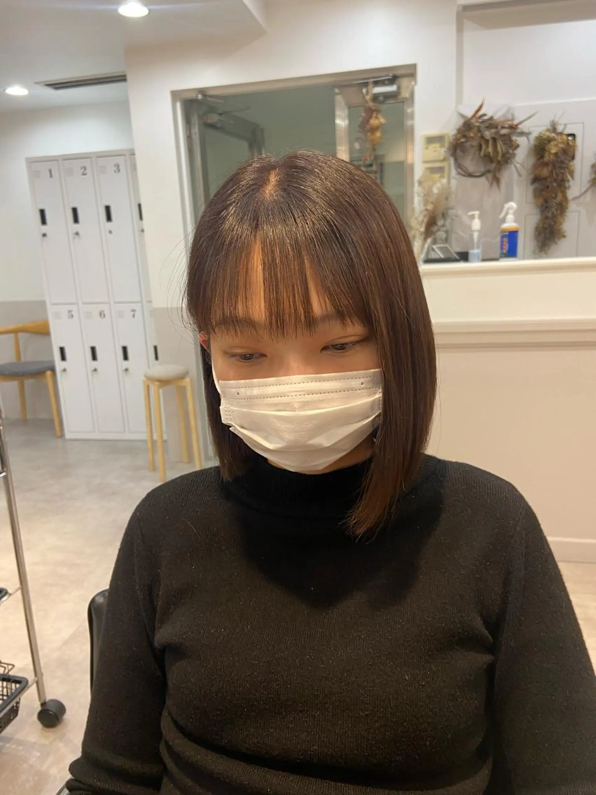 ミディアム 山下夕月 ショート🫧ボブのヘアスタイル