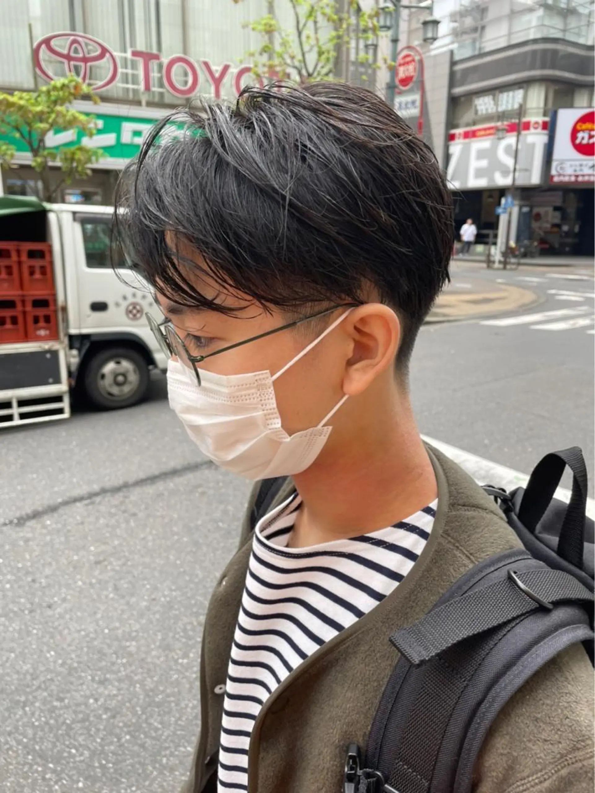 ショート パーマ メンズ カット 韓国ヘア🦋 MIYUのヘアスタイル