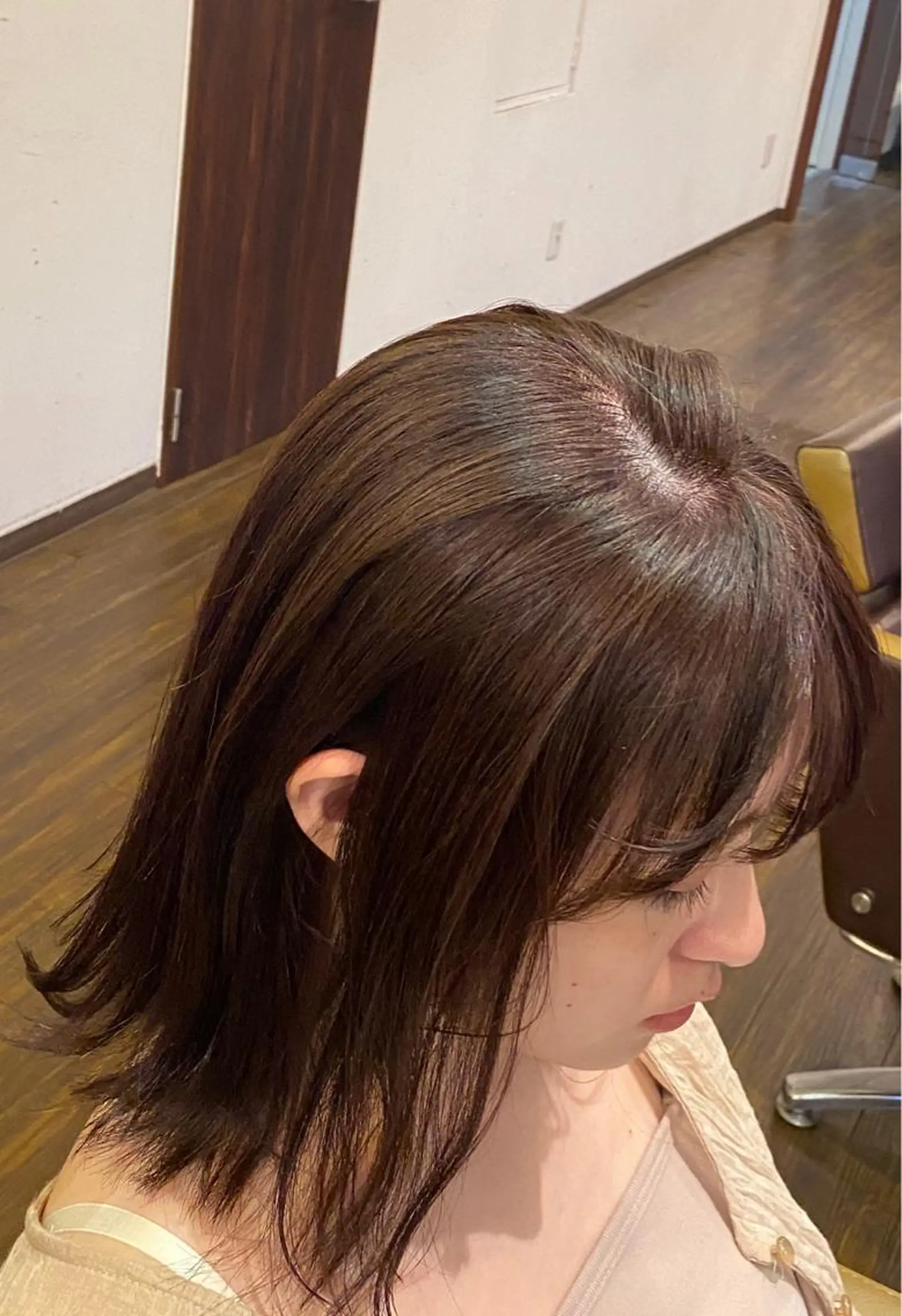 ミディアム 外ハネヘア カット ヘアカラー トリートメント ヘアセット LOTUS表参道所属・【代表】 🌟MASA🌟美髪のヘアスタイル