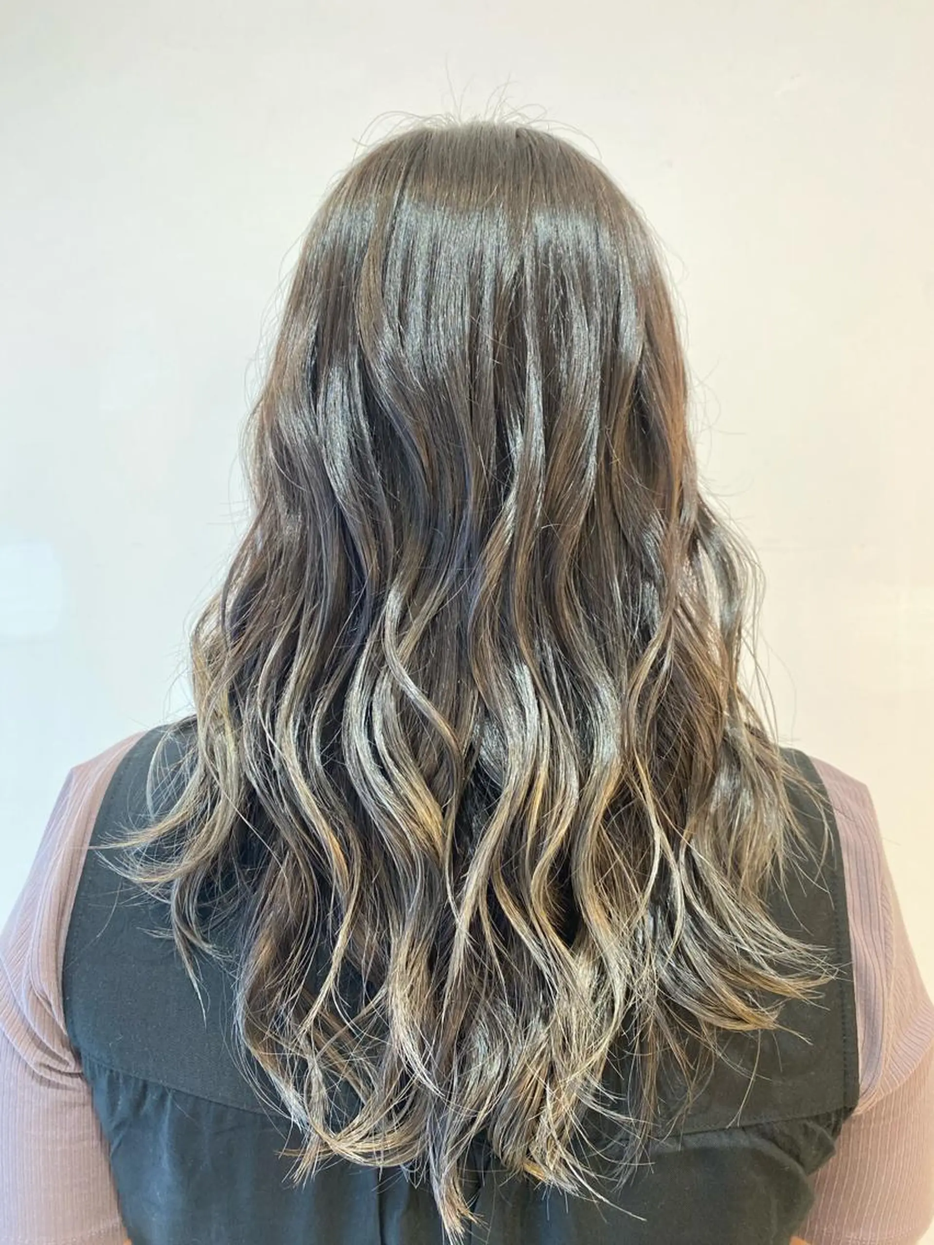 ロング カラー ハイライトカラー ハイライト 縮毛矯正職人/艶髪 ✨️村上 渉のヘアスタイル