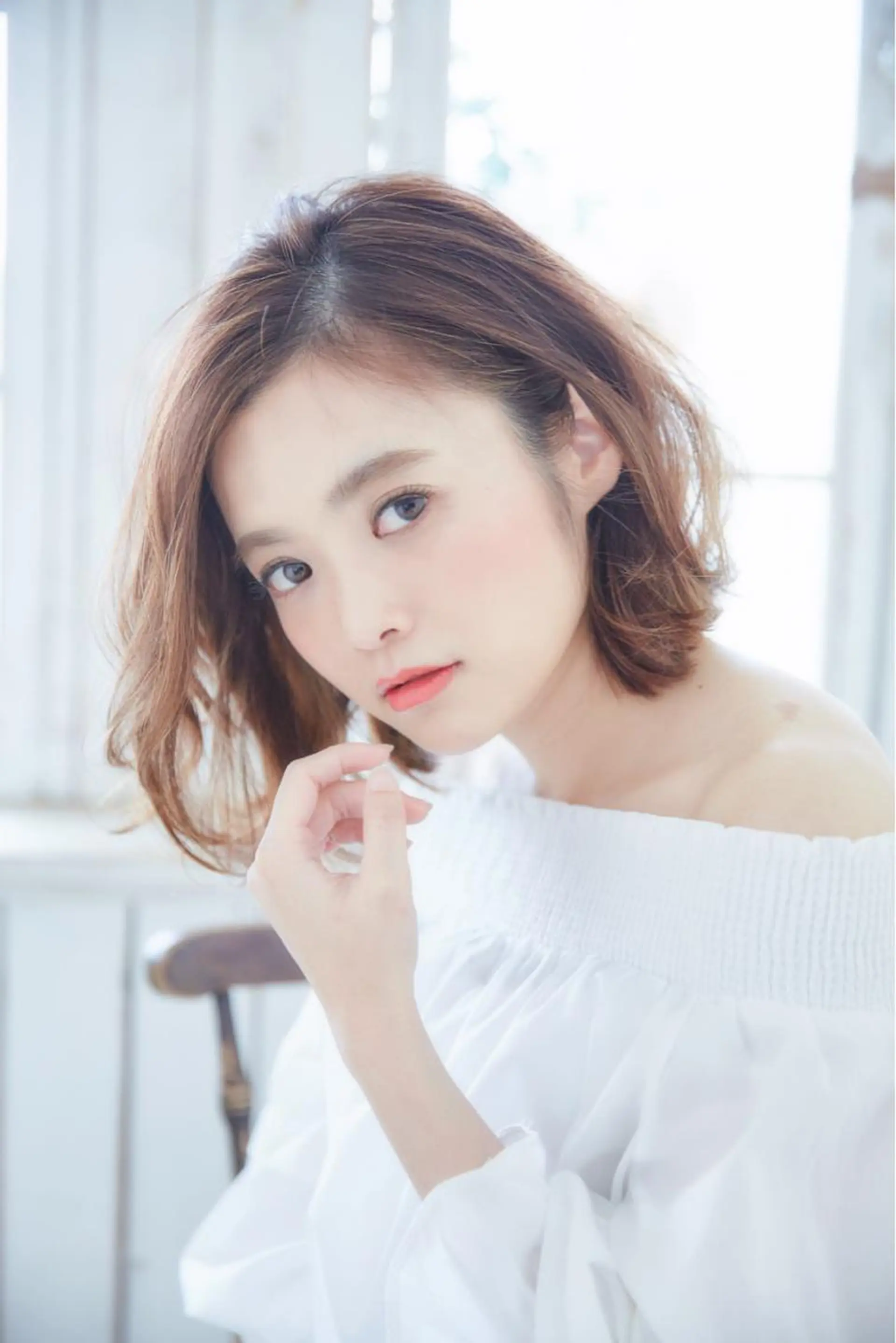 ショート カラー パーマ ヘアアレンジ JYUNESU表参道所属・似合わせhair🔸 アサダ　タカコ🔸のヘアスタイル
