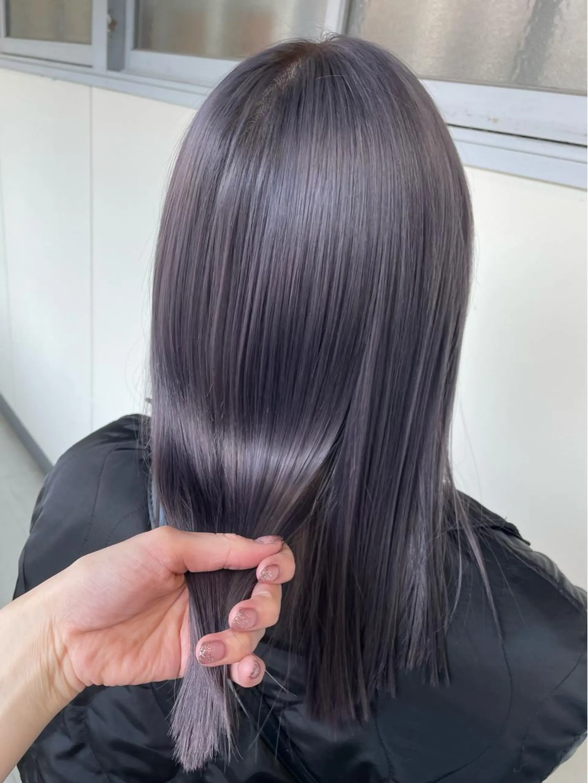 セミロング カラー ヘアアレンジ ヘアカラー トリートメント maoブリーチ無し 似合わせカラーのヘアスタイル