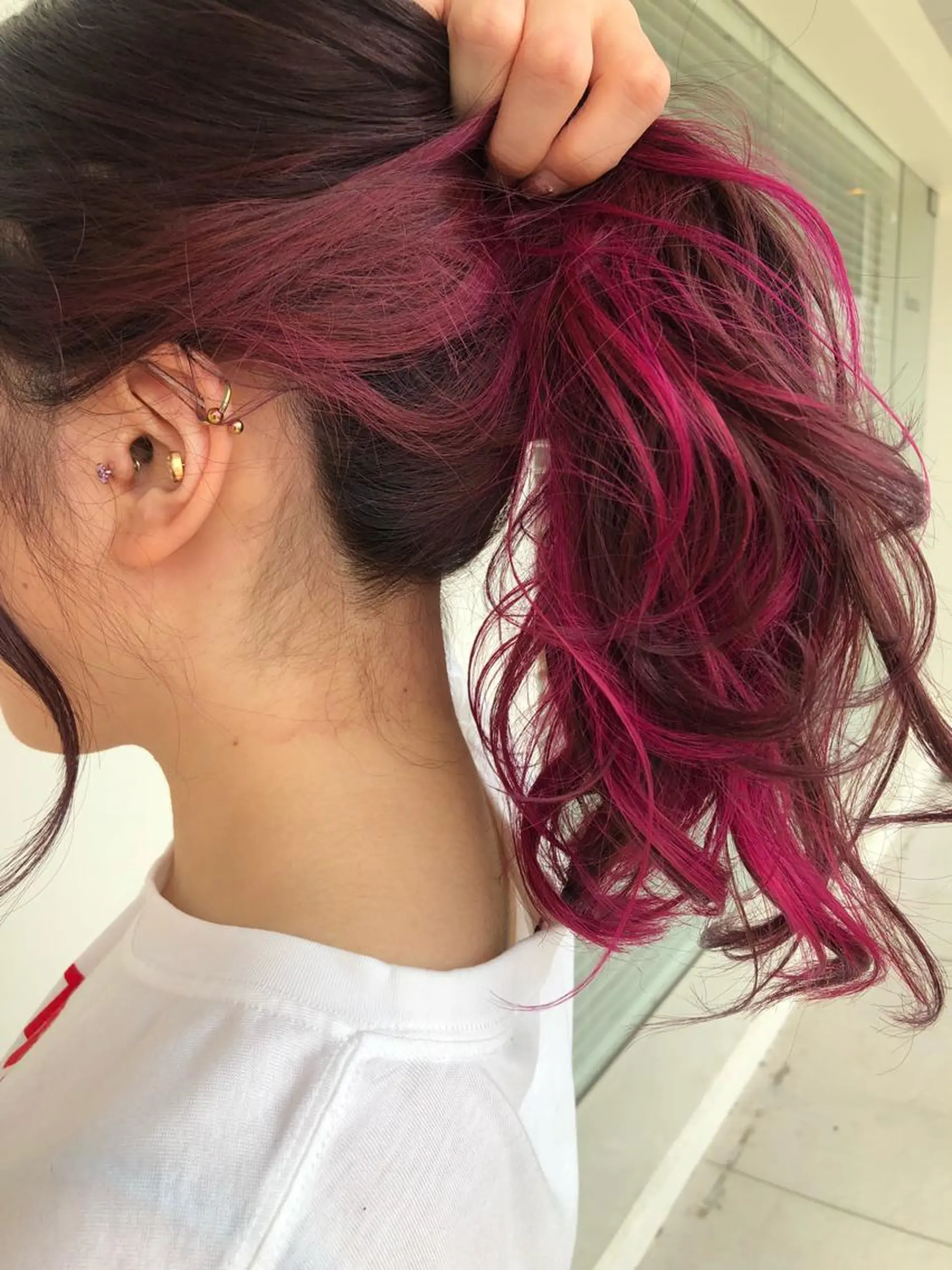 カラー 早川 真幸のヘアスタイル