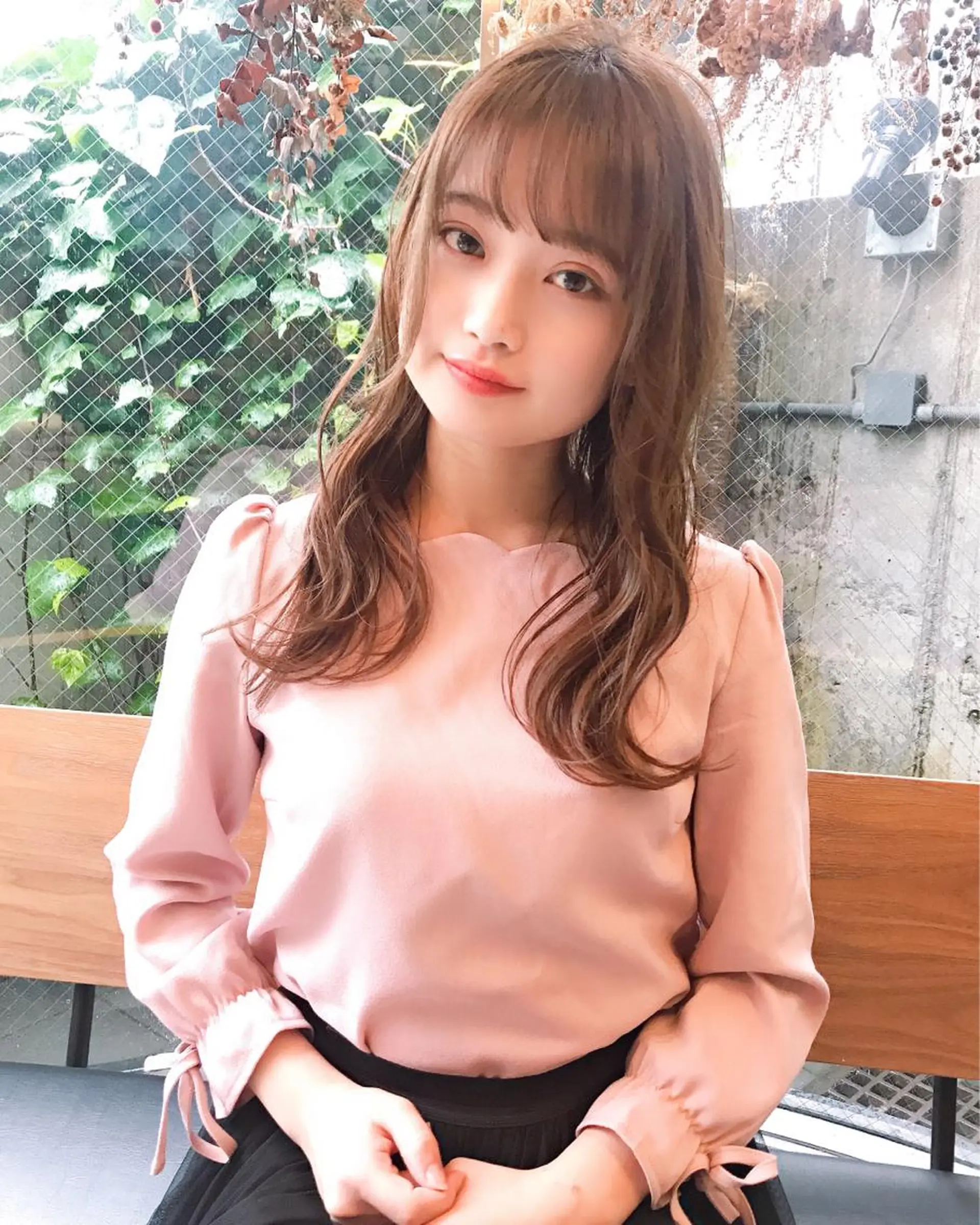 ロング シンプル+αな デザインを 松崎陸のヘアスタイル