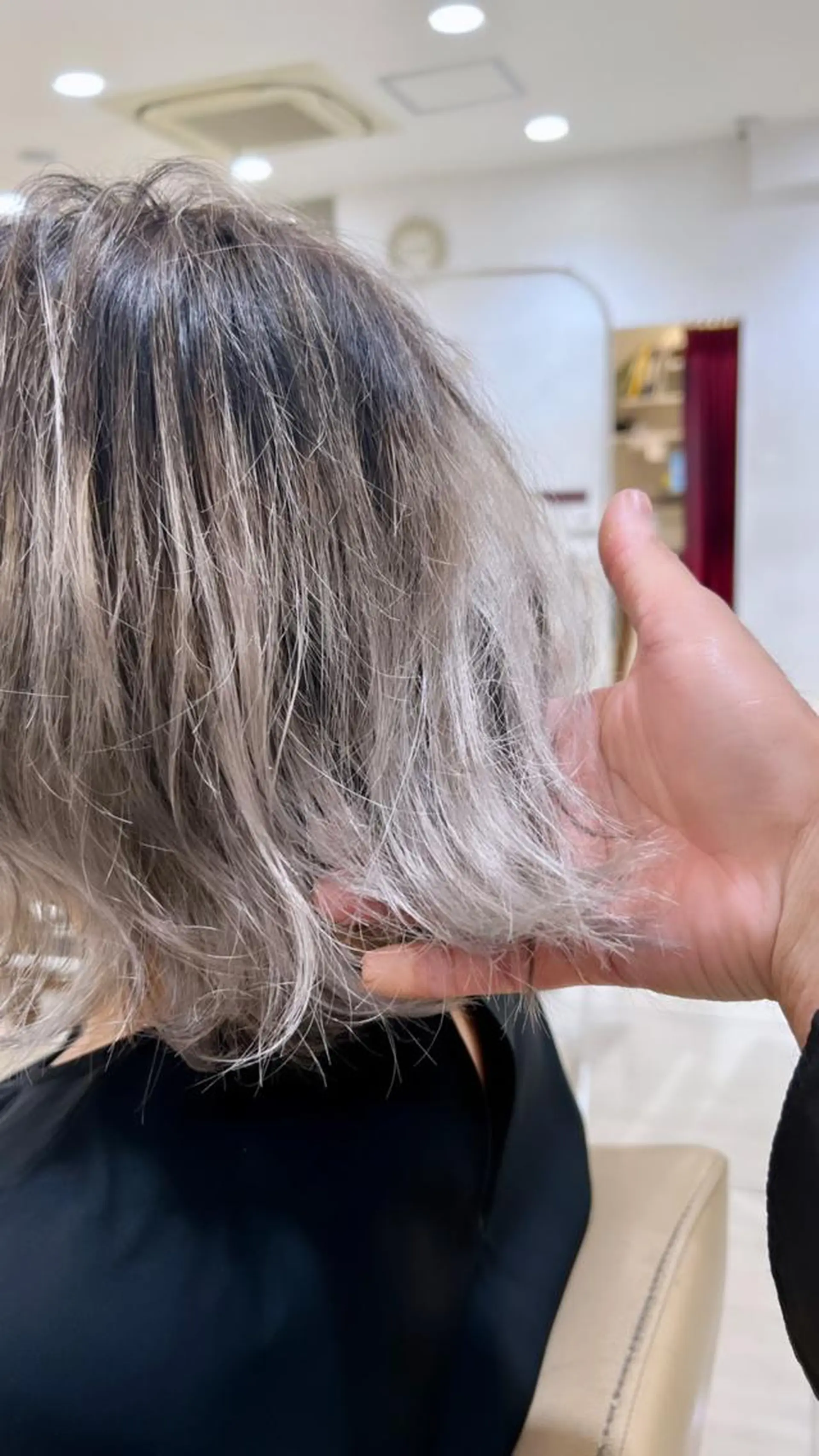 カラー グラデーションカラー 坂本 優輝のヘアスタイル