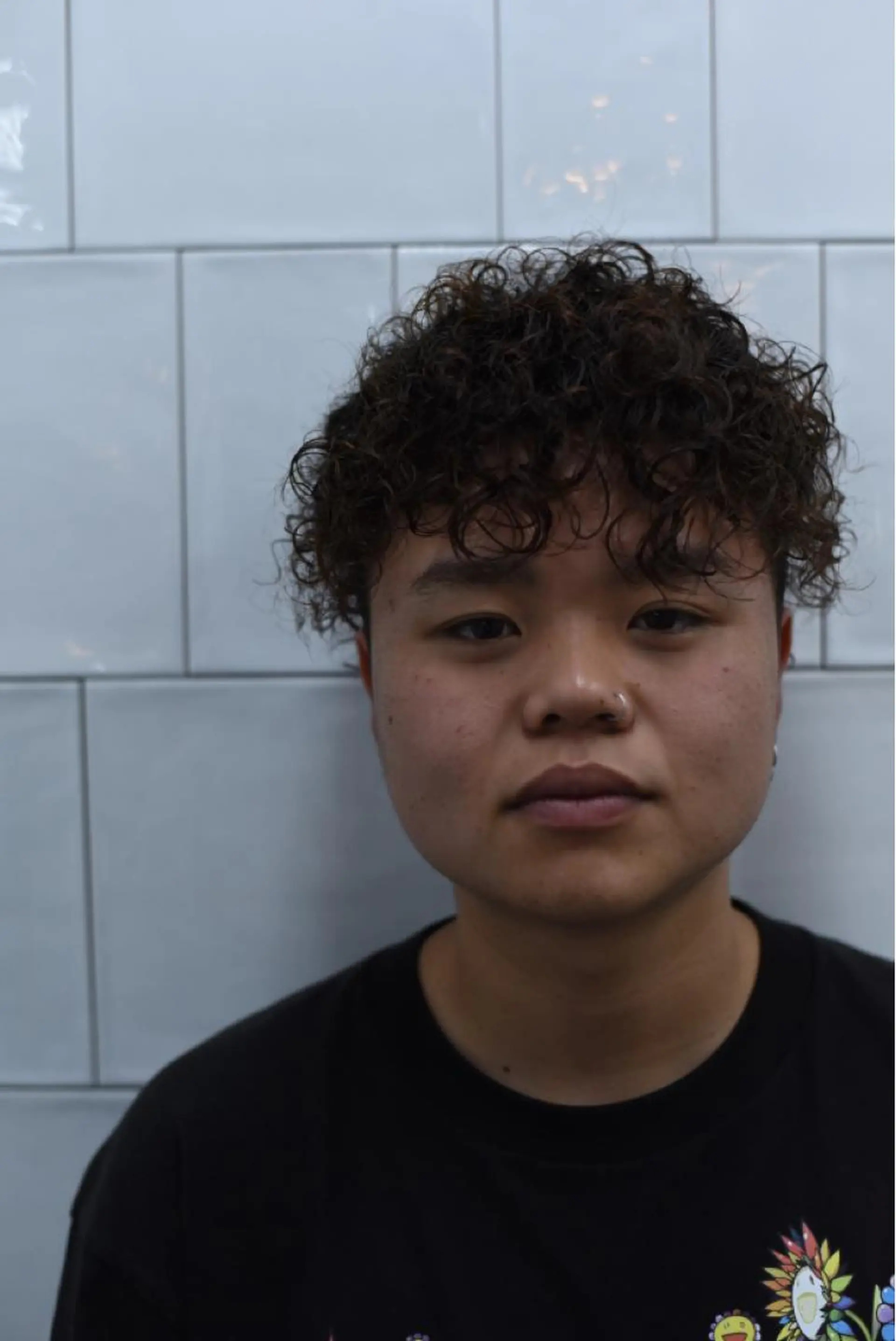 ショート メンズ メンズパーマ MERICAN BARBER  SHOP TOKYO所属・🧩嶋田 琉輝也🧩のヘアスタイル