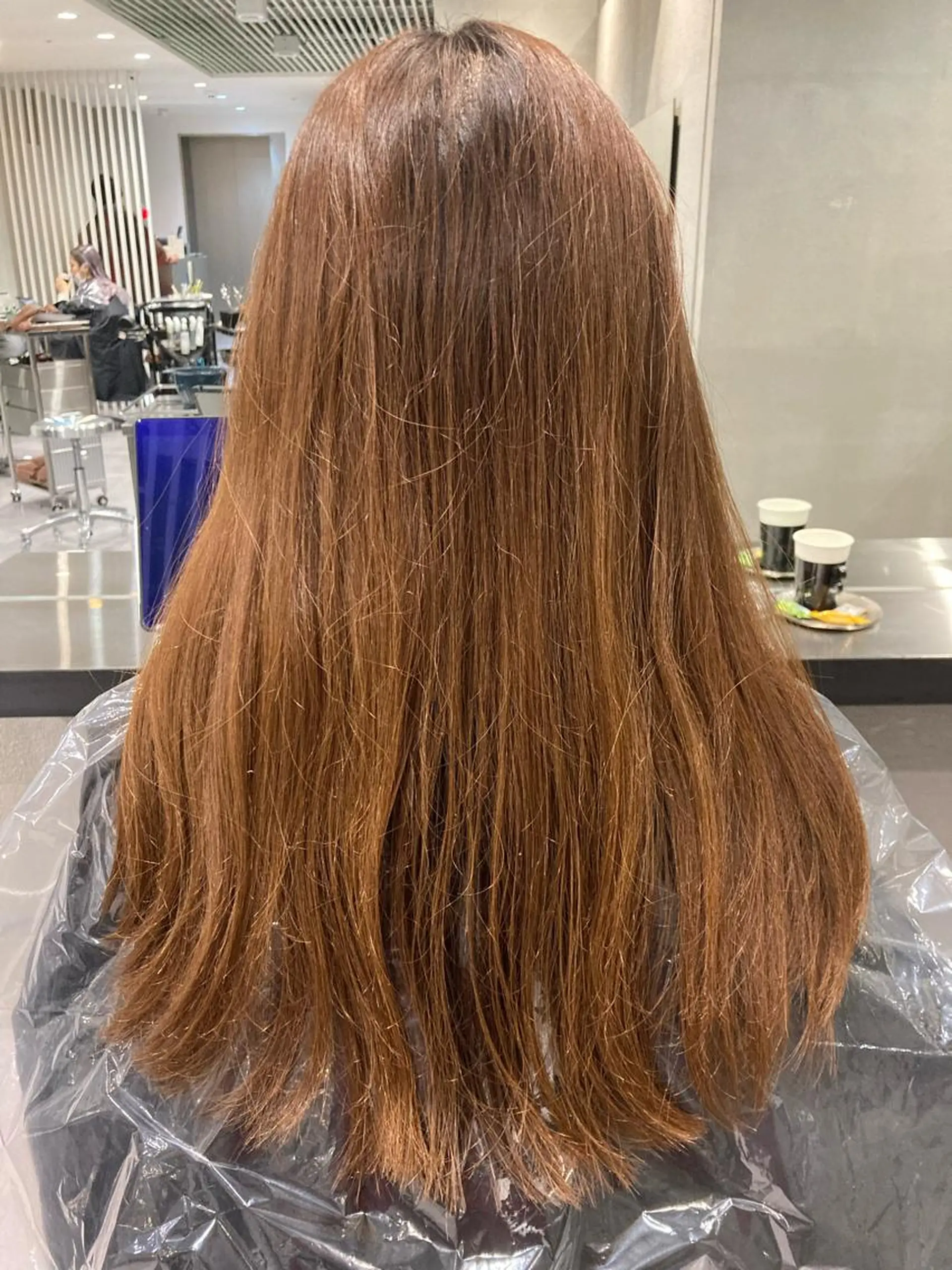 セミロング カラー 豊中/メンズ特化 岡田 龍之介のヘアスタイル