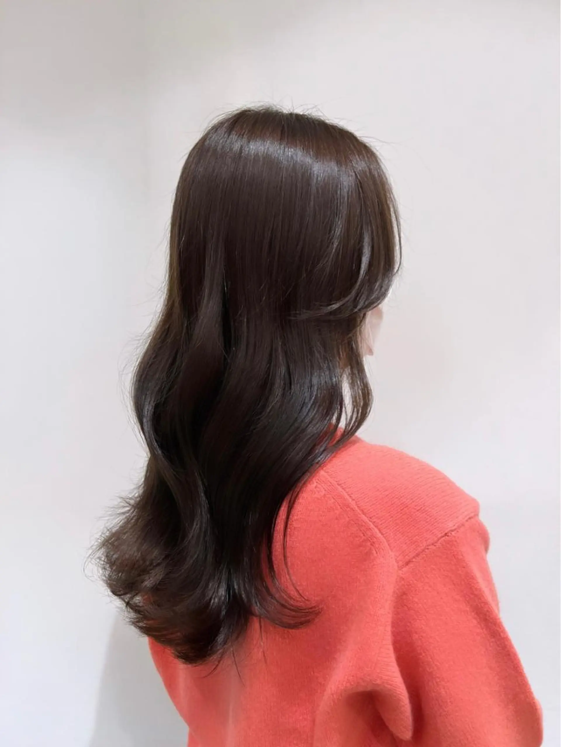 ロング チョコレートブラウン 横浜/韓国風/ヘアメ /ユイナ🎀のヘアスタイル