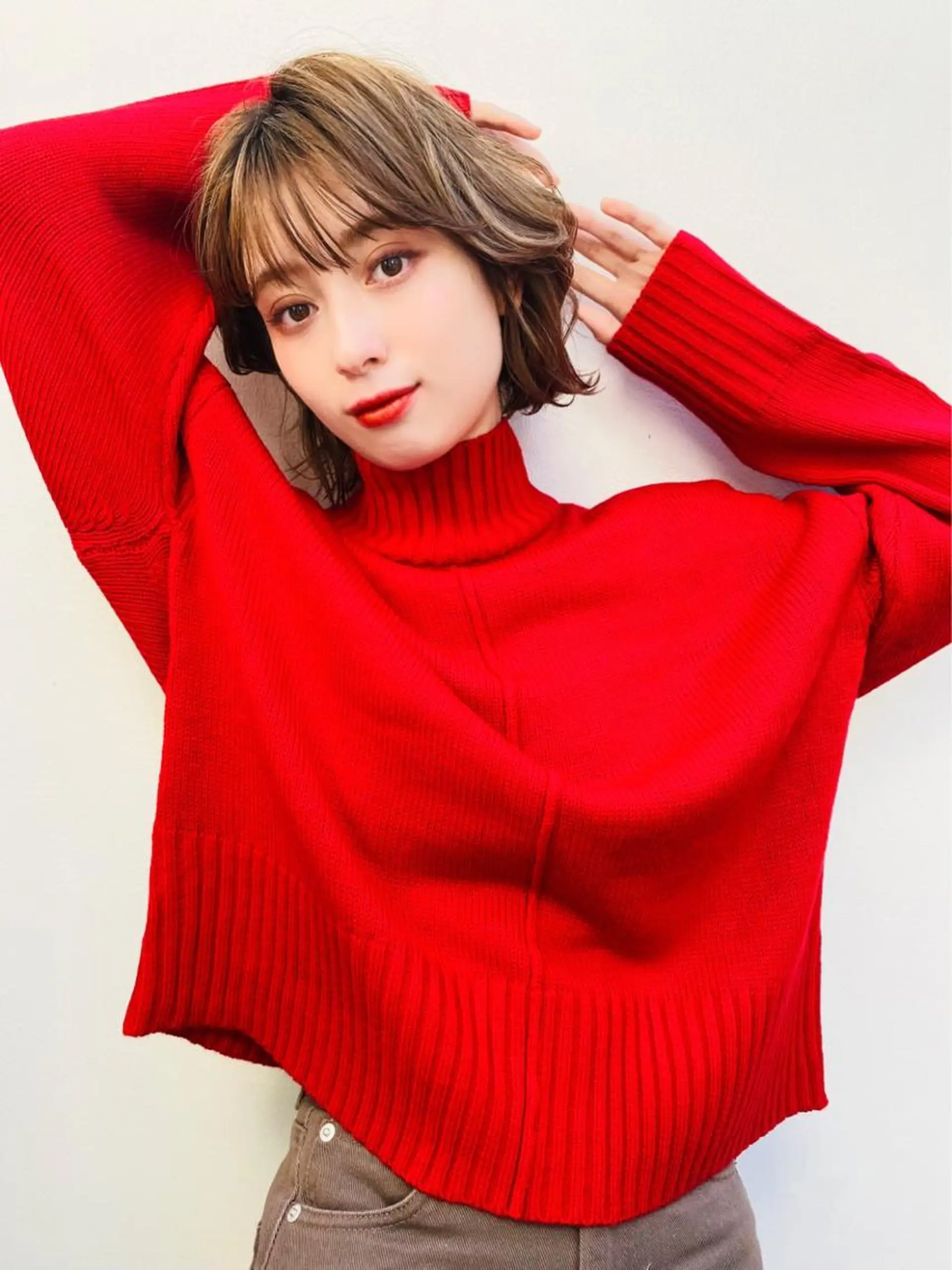 ミディアム カラー amie蒲田西口所属・🫧褒められ艶髪🫧 Minamiのヘアスタイル