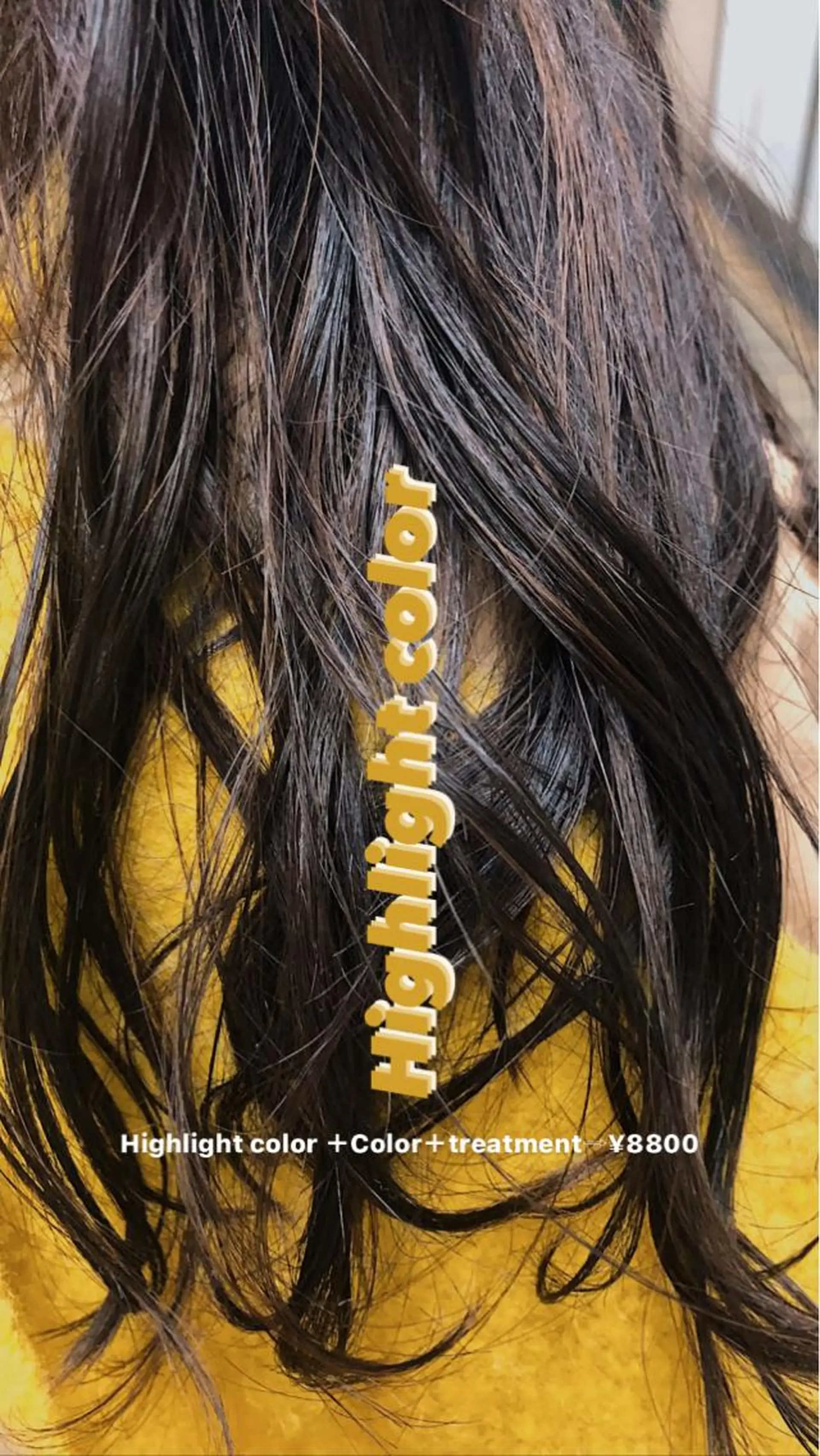 ロング カラー ハイライトカラー ハイライト ヘアニュース所属・ヘアーニュース 🌿NAMII🌿のヘアスタイル