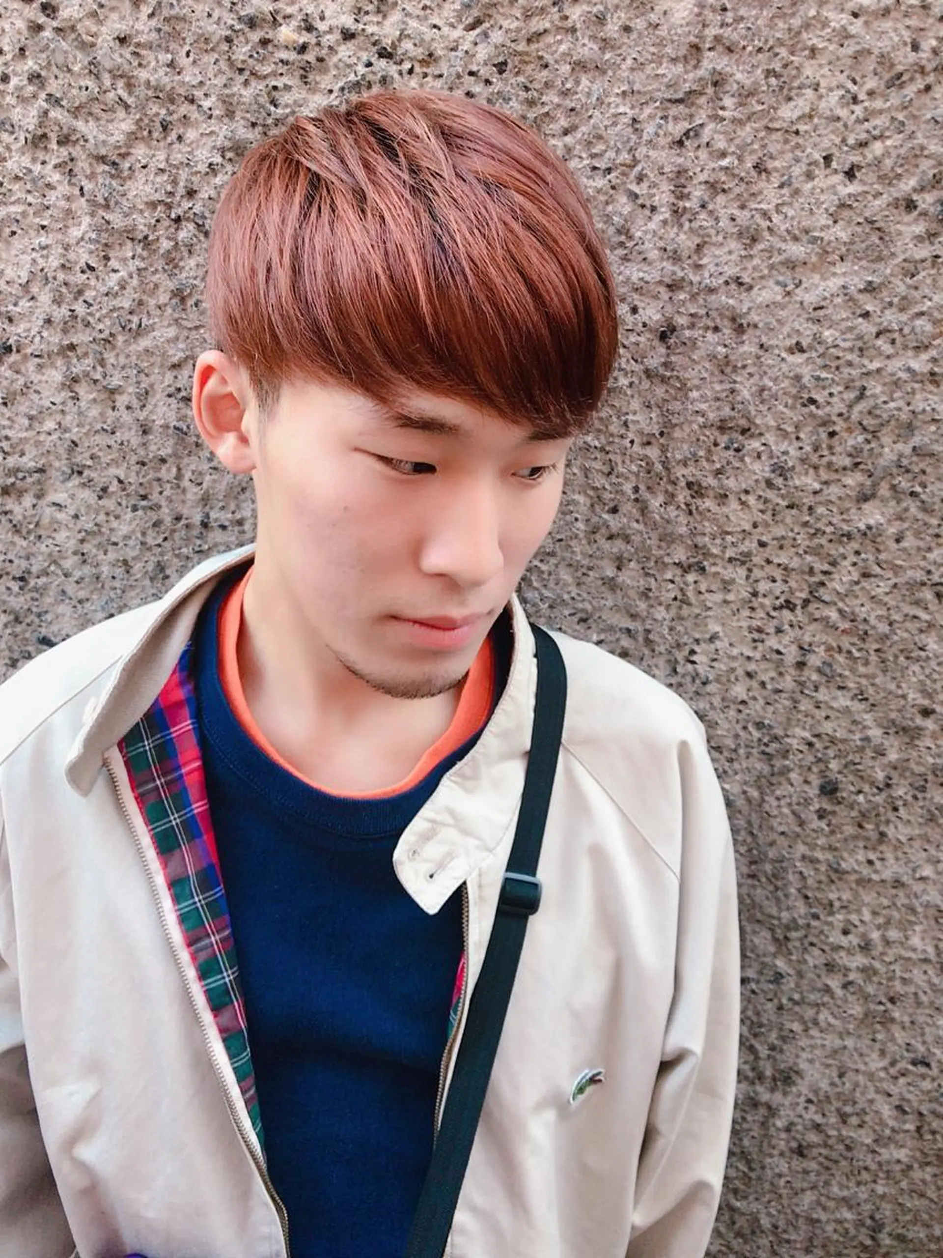 ショート カラー パーマ ヘアアレンジ メンズ マッシュ カット CHIC share salon所属・ちこ .のヘアスタイル