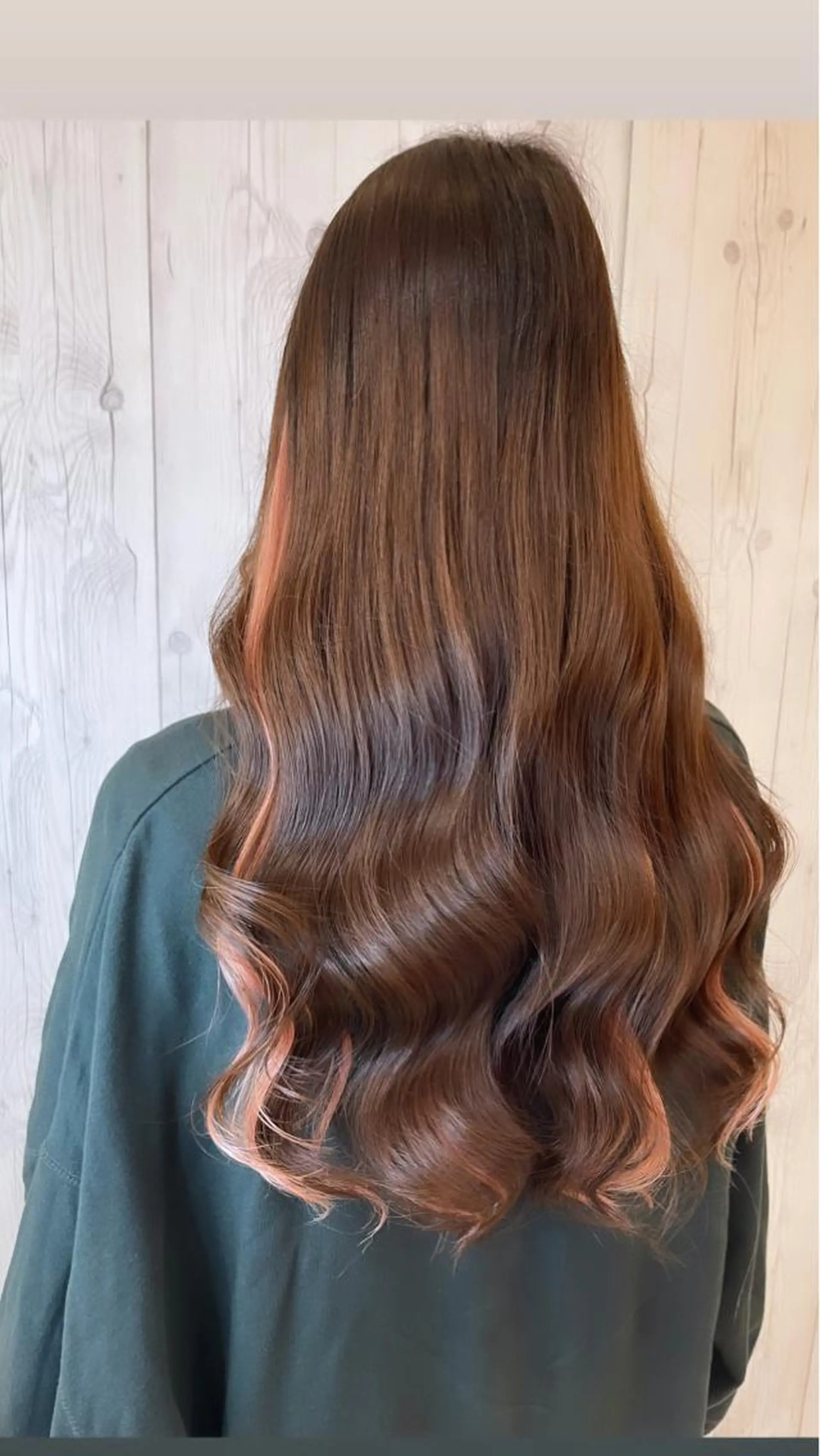 ロング カラー ピンクカラー エクステ エクステ 名古屋のピンク好き かずくん🦩のヘアスタイル