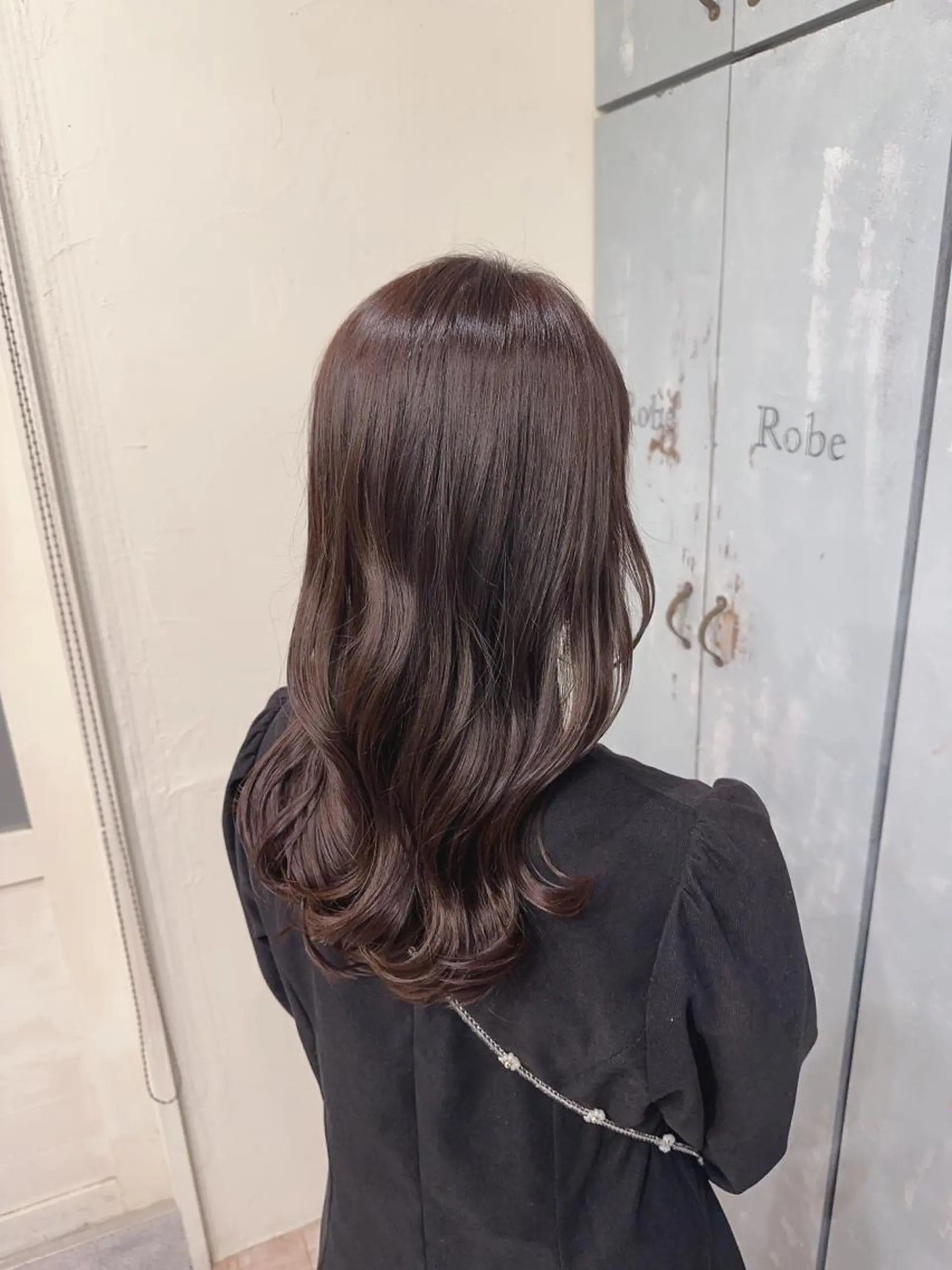 ロング カラー 小島 咲音/艶カラー /酸性ストレートのヘアスタイル