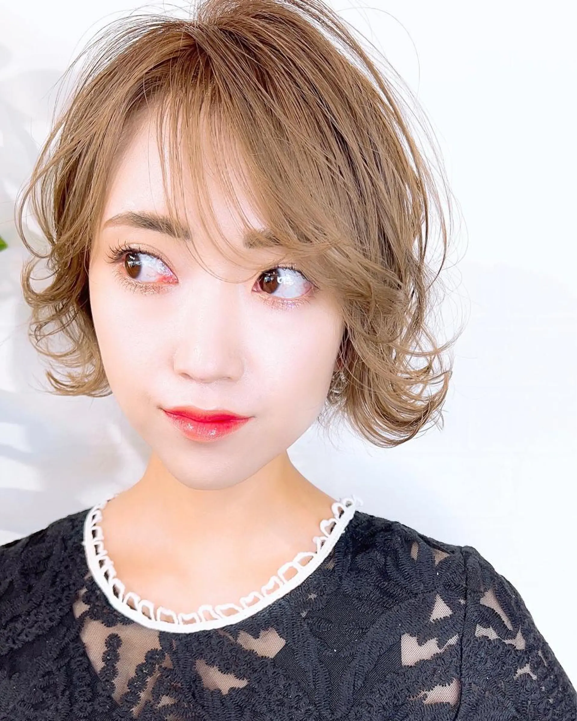 ミディアム カラー ヘアアレンジ Re:ta KANZOのヘアスタイル