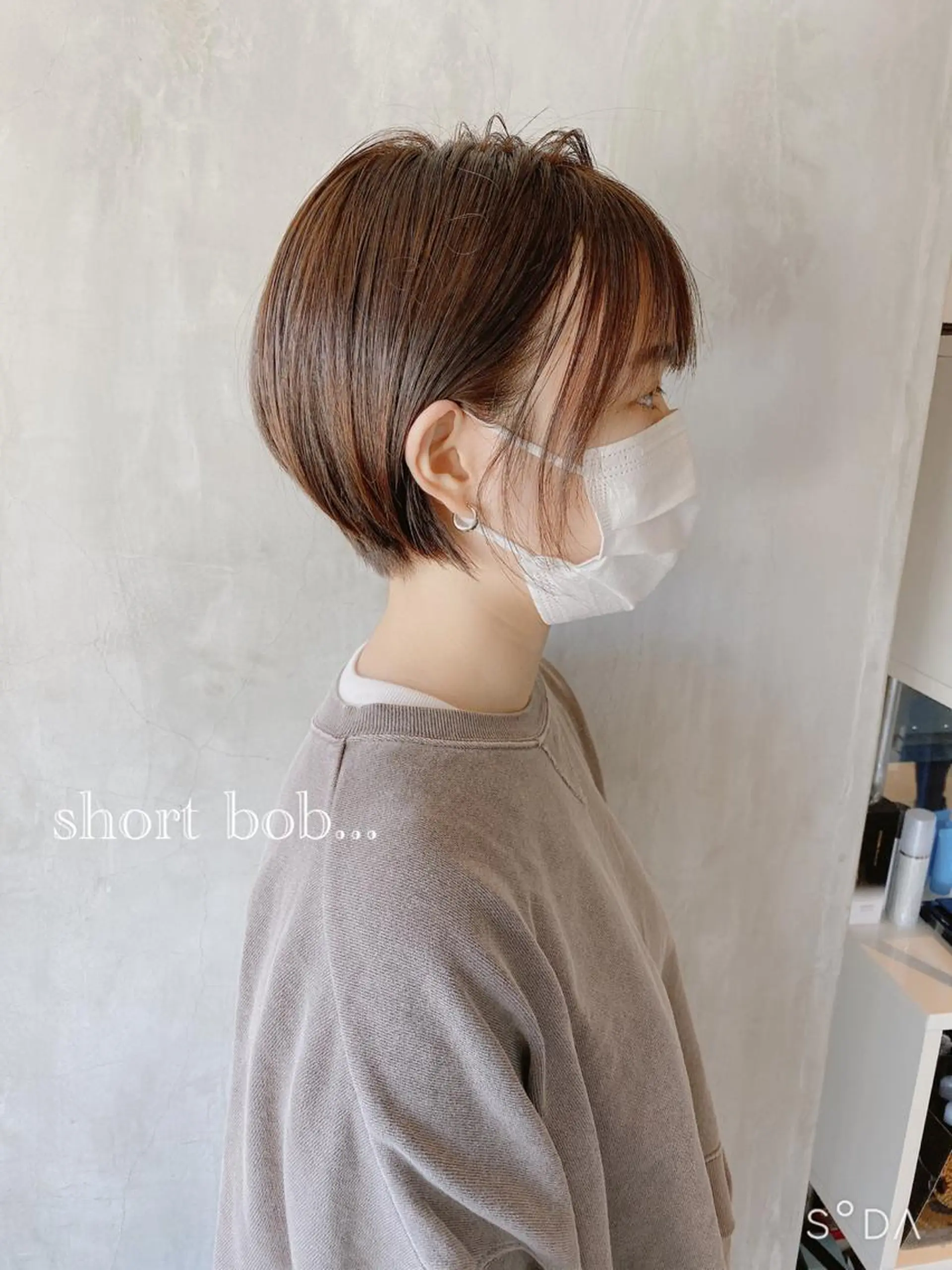 ショート カラー ヘアアレンジ stylist/蛯谷 珠里のヘアスタイル