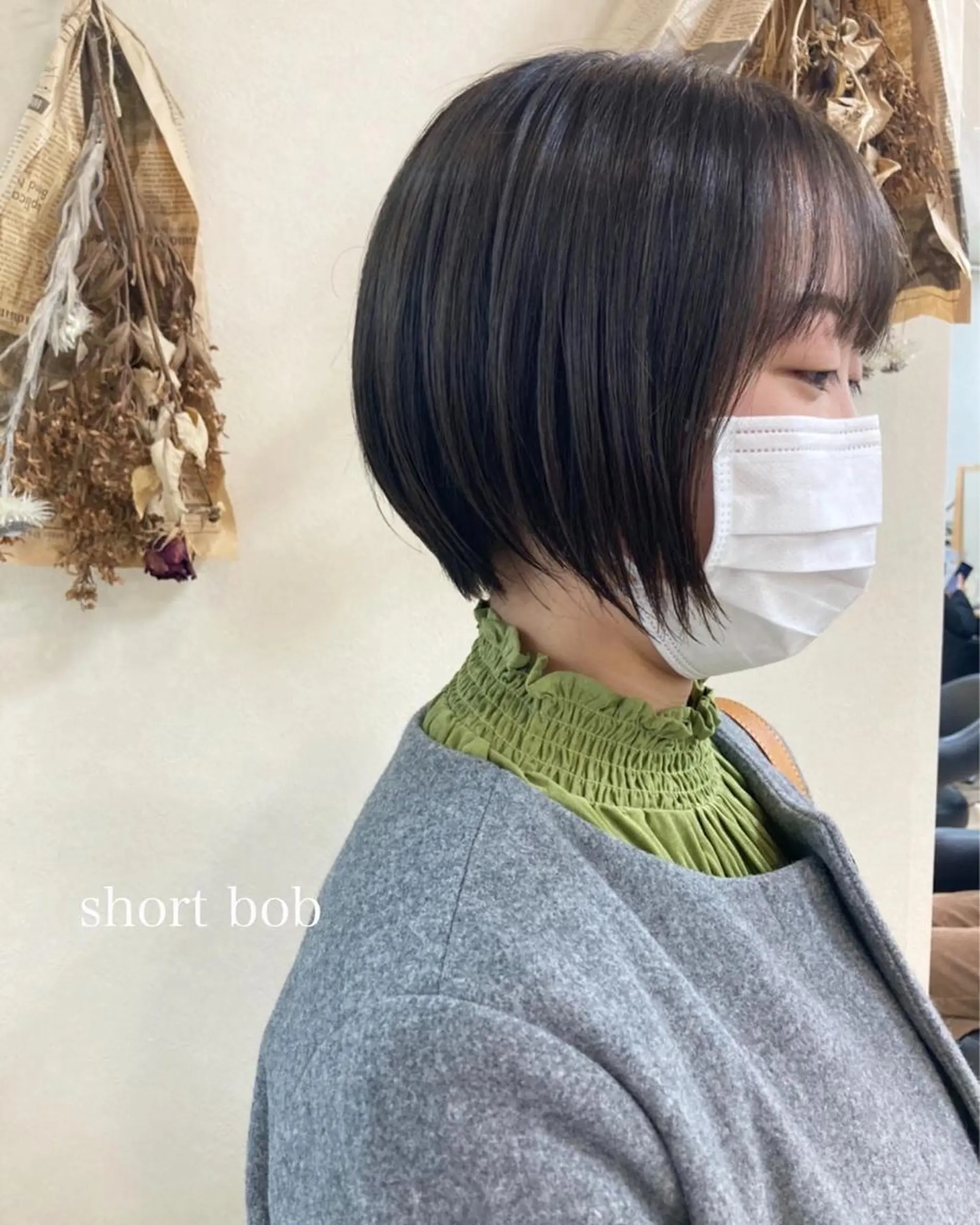 ショート 切りっぱなしボブ ショートボブ ハンサムショート ボブ ショートヘア カット トリートメント 朝がちょっと楽しくな るshort･bobのヘアスタイル