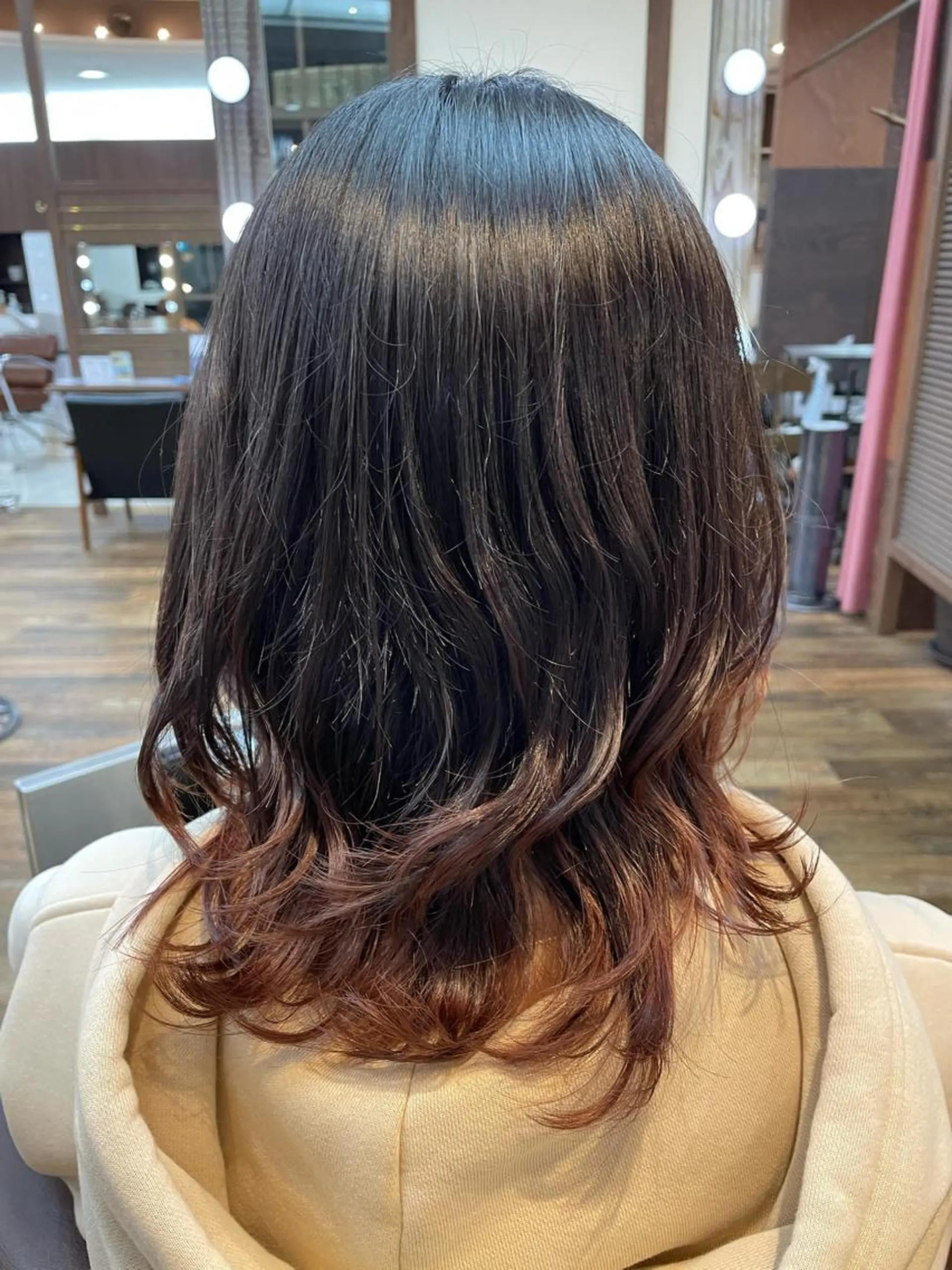 ミディアム 林 侑弥のヘアスタイル