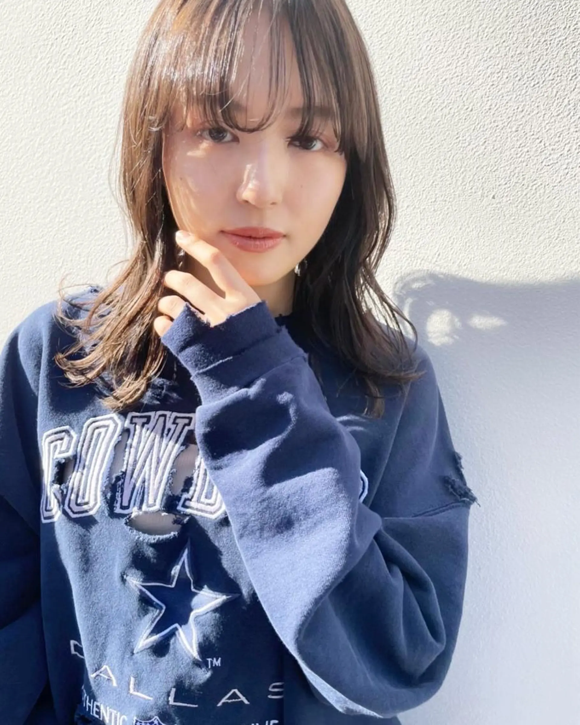 ミディアム カラー カット ヘアカラー トリートメント 嶋佐 昌大 シマサマオのヘアスタイル