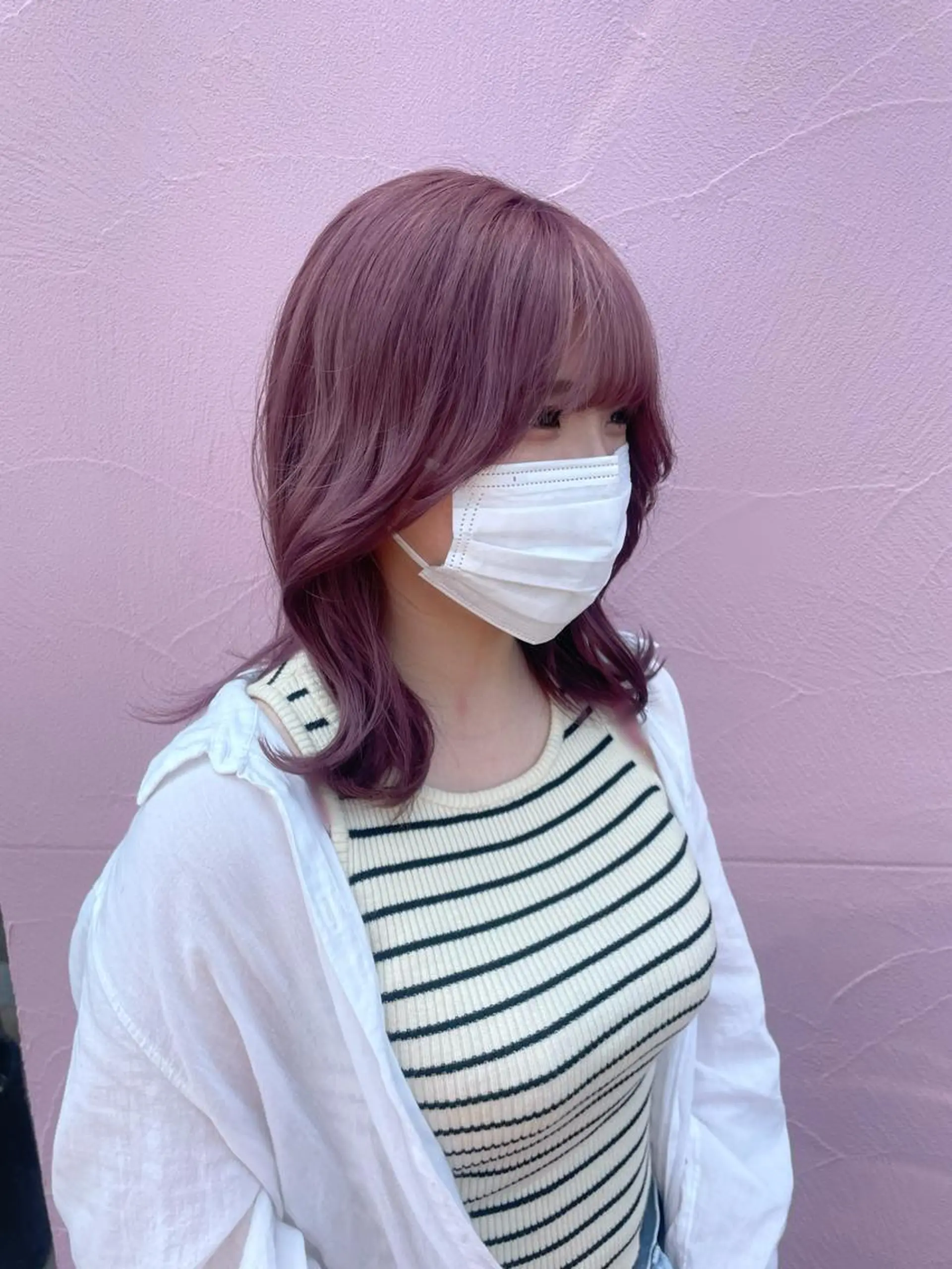 カラー ヘアカラー ひなた 艶カラー/渋谷のヘアスタイル